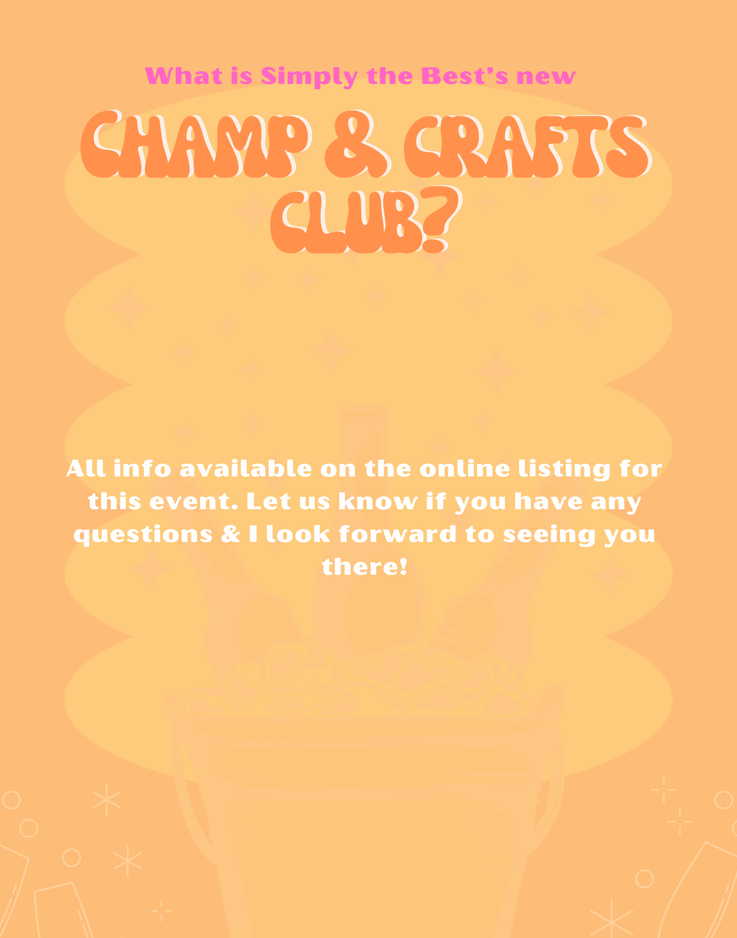 Champ & Crafts Club - October 2024