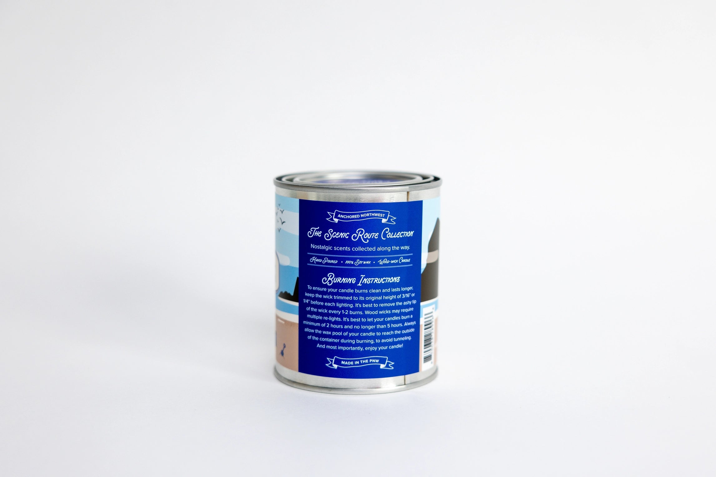 Ocean Shores | Wood Wick Paint Can Candle