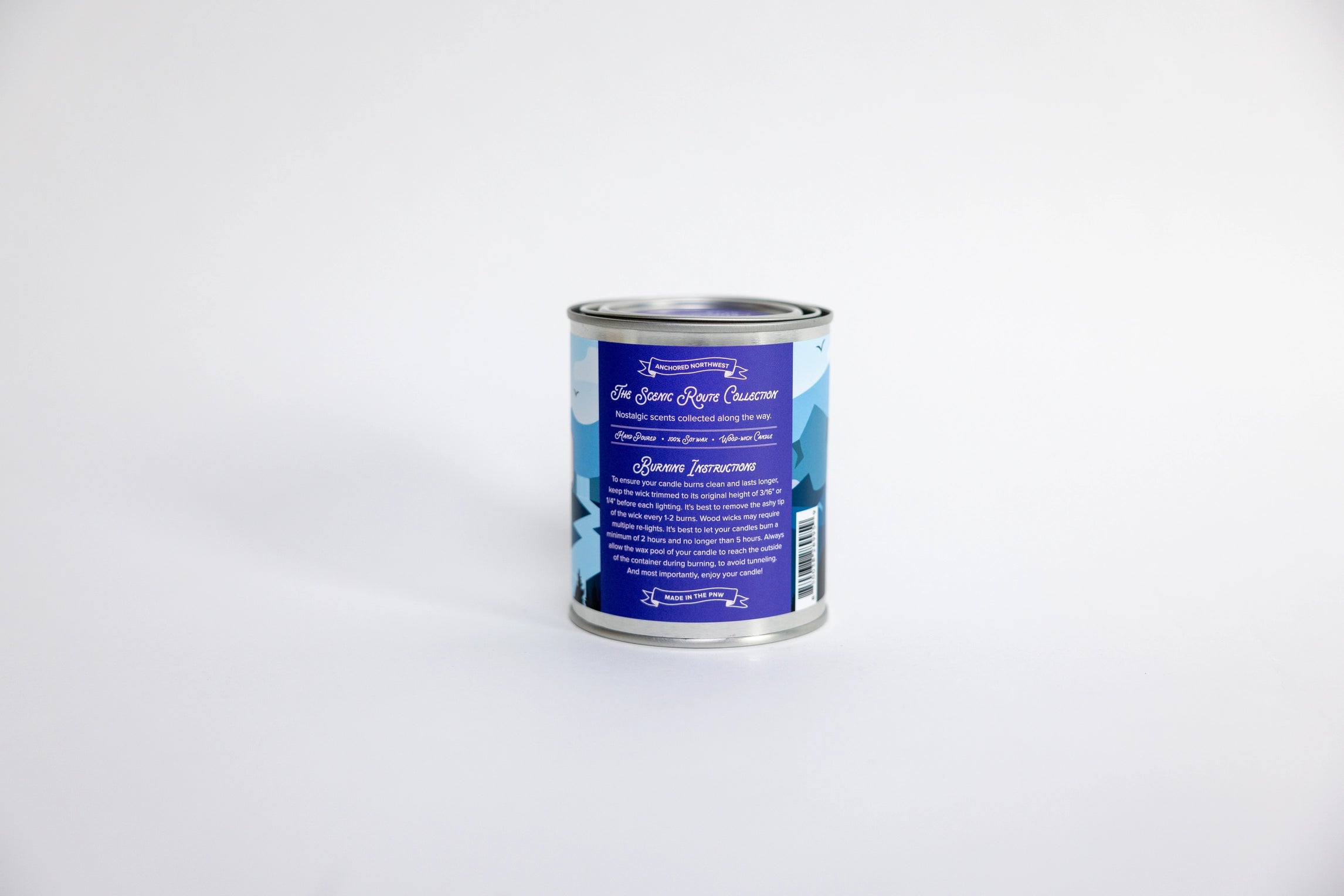 Mountainside | Wood Wick Paint Can Candle