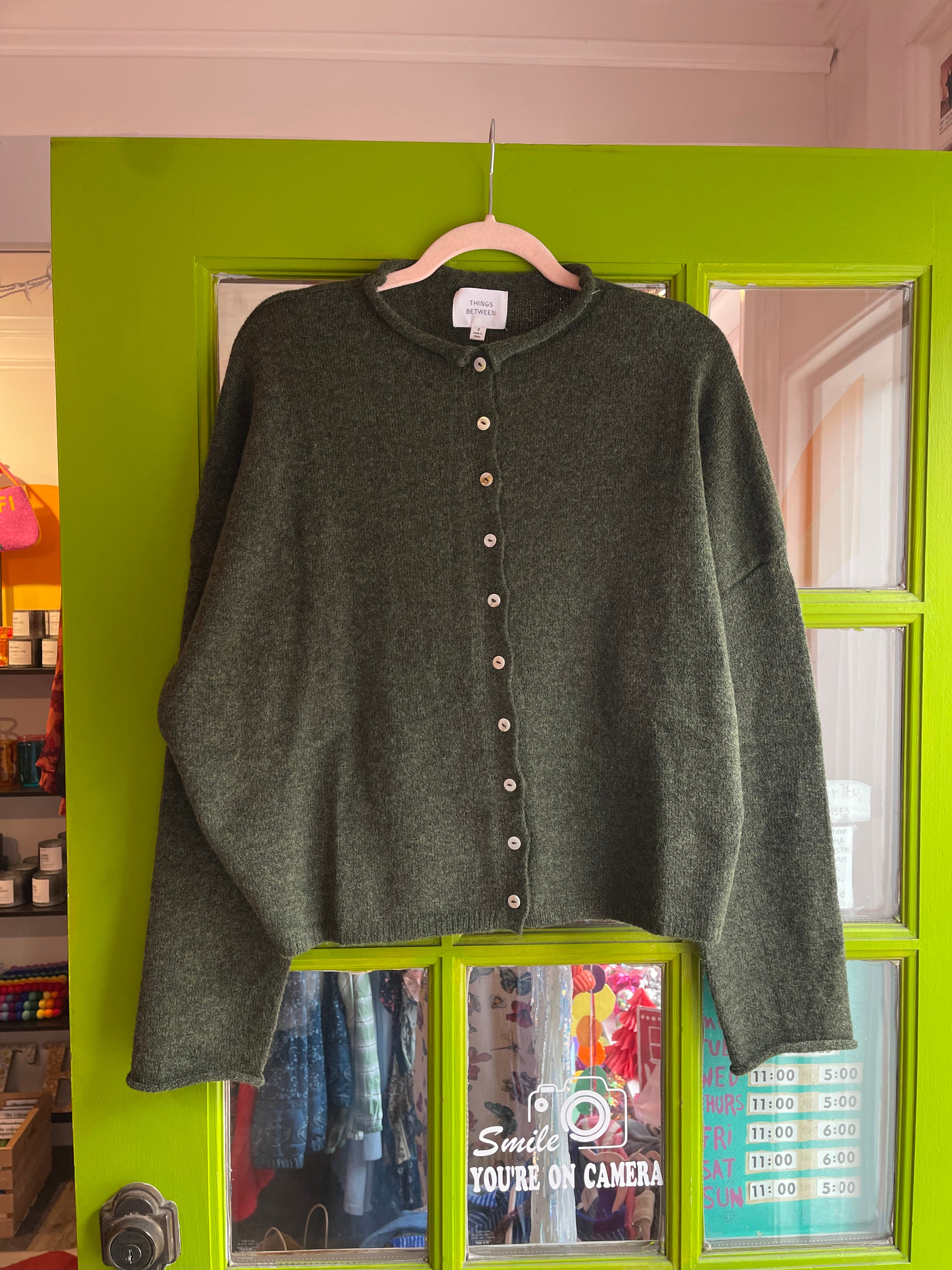 Simply the Best Cardi | Hunter Green