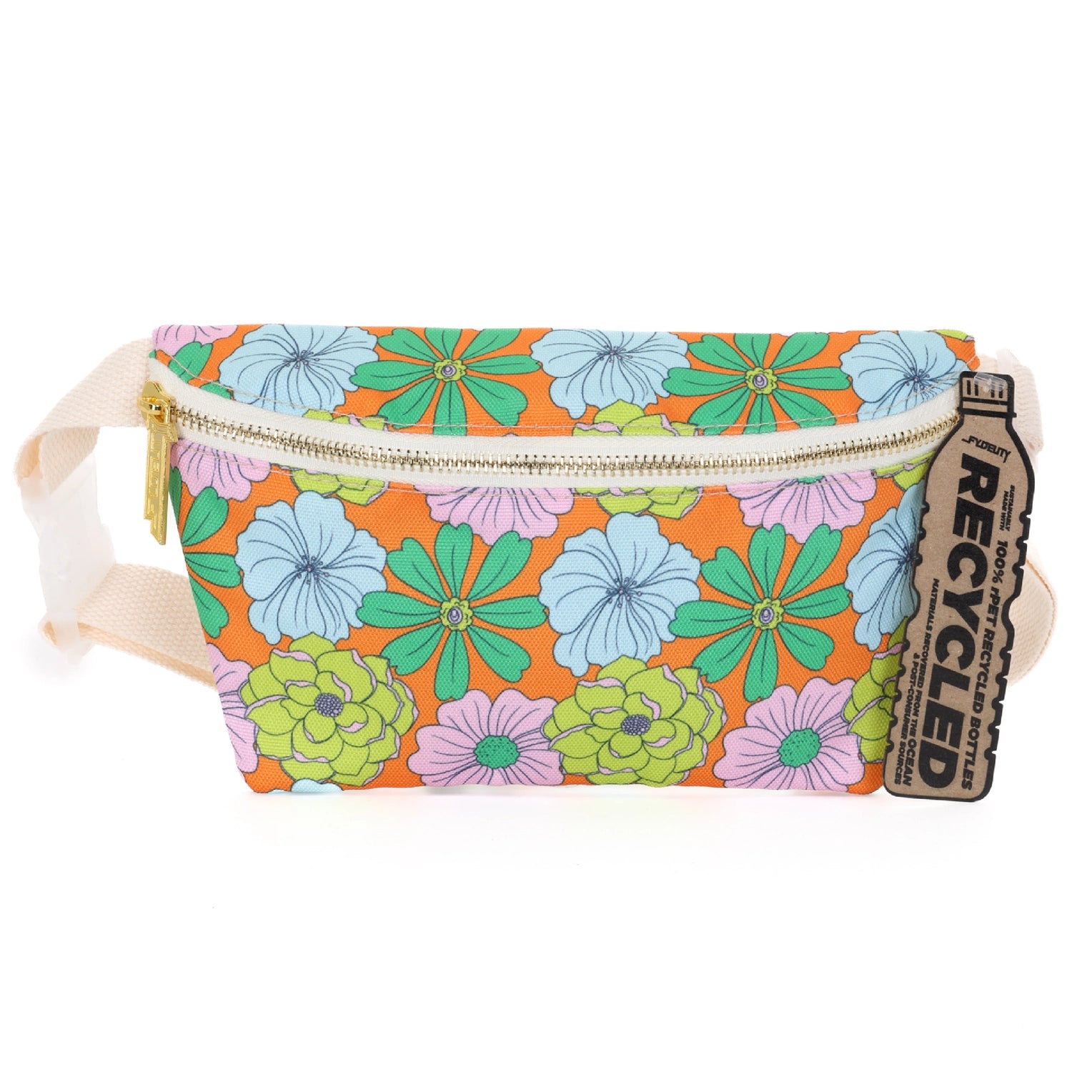 Ultra Slim Fanny Pack | Flower Power