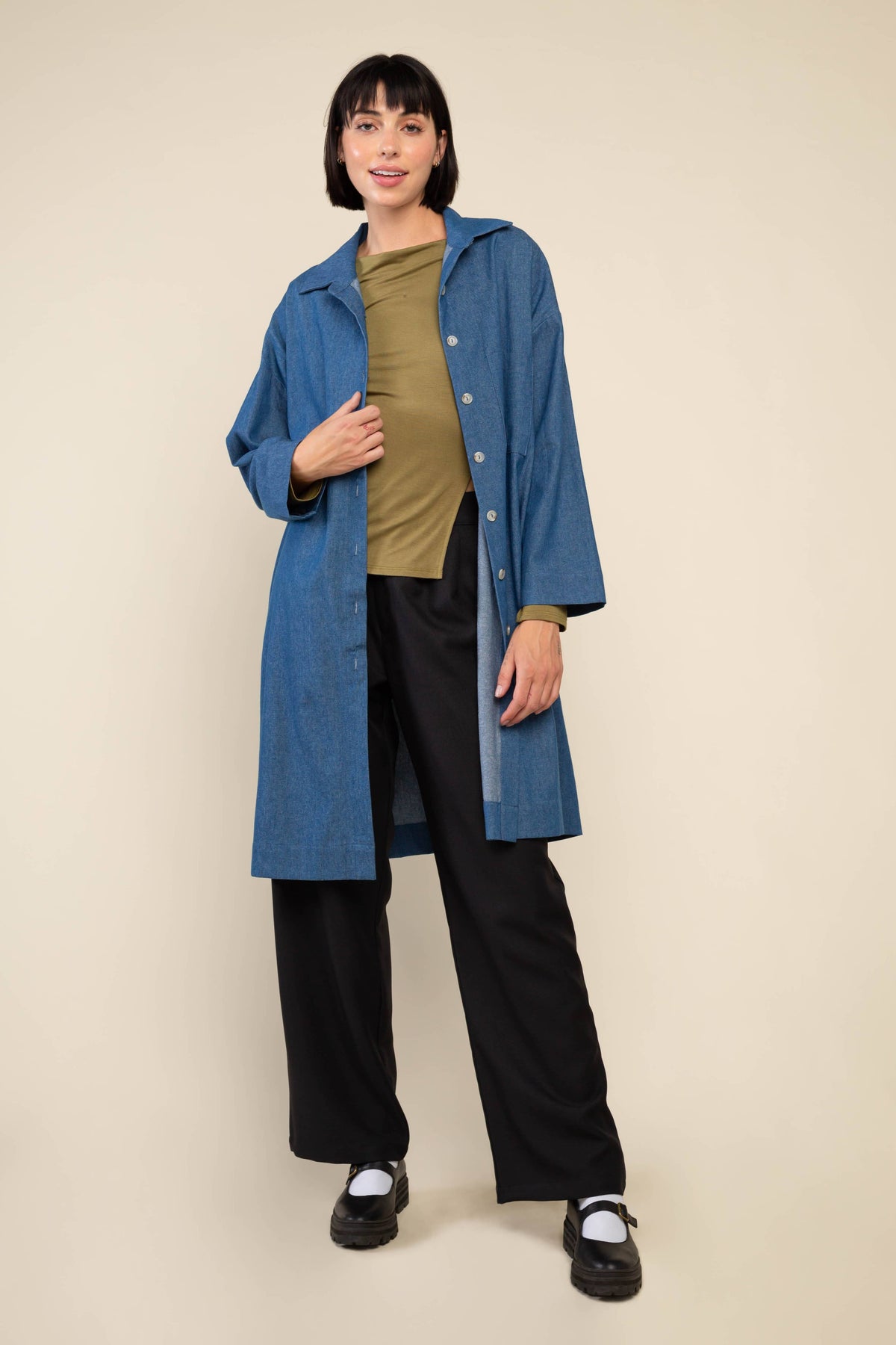 Esme Denim Chore Overshirt