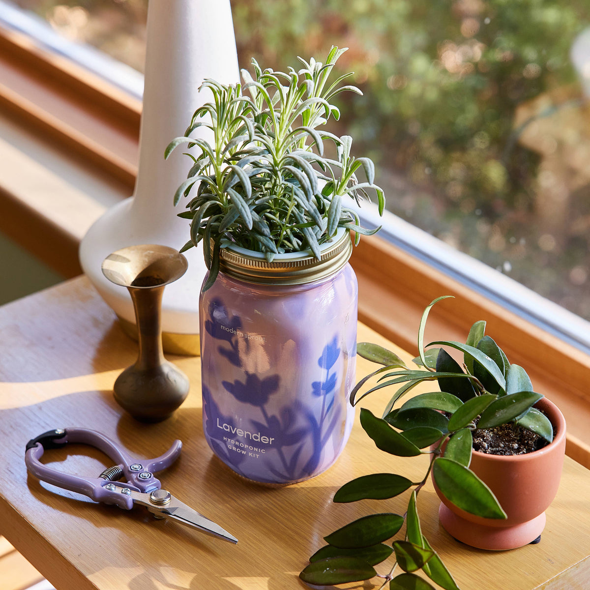 Herb Garden Jar