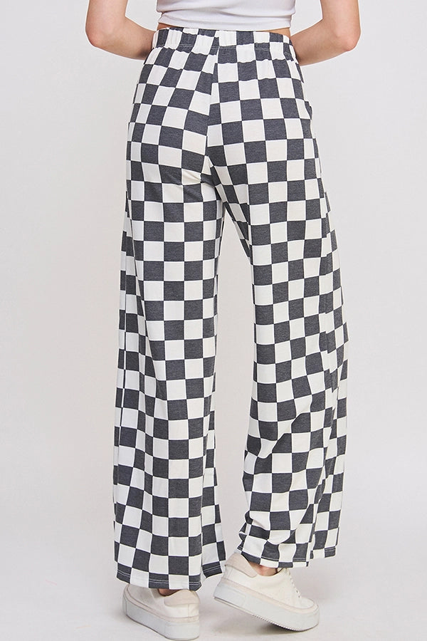 Cozy AF Checkerboard Pants