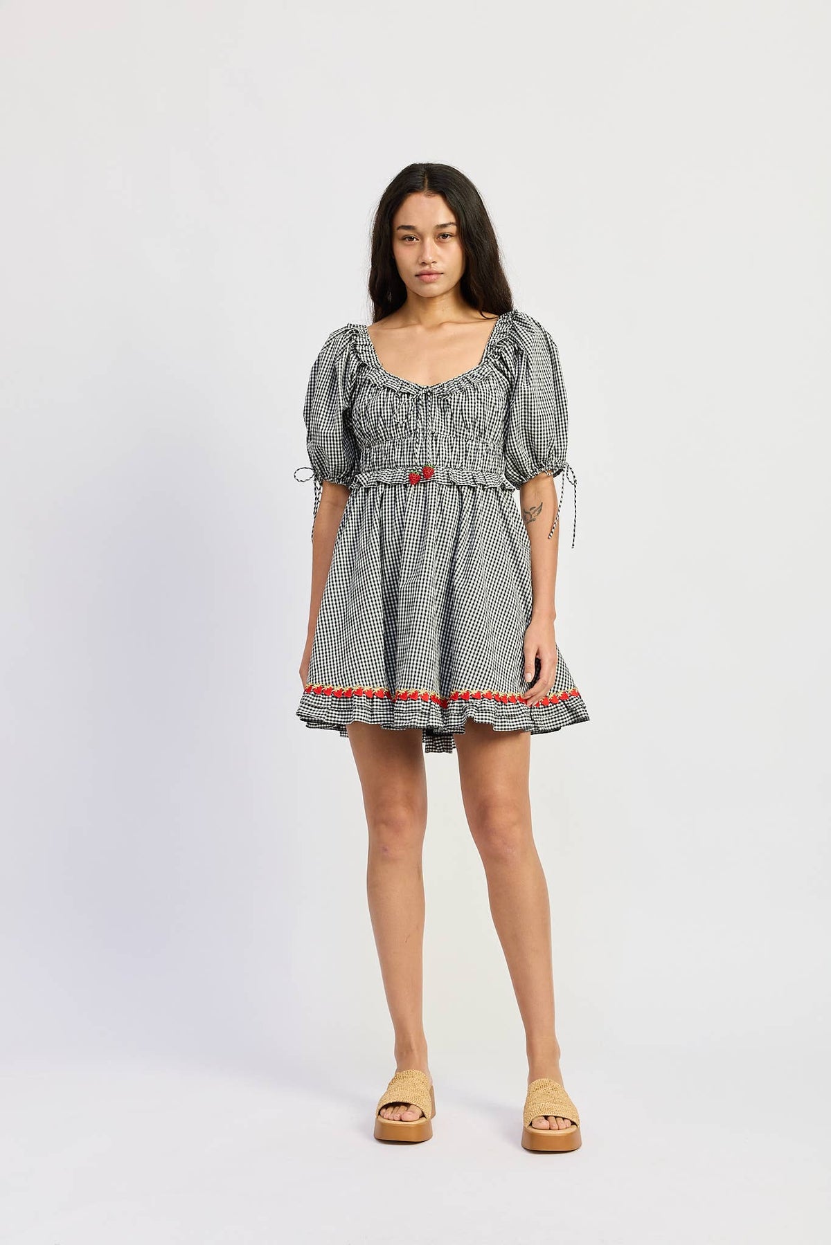 Emmie Babydoll Mini Dress