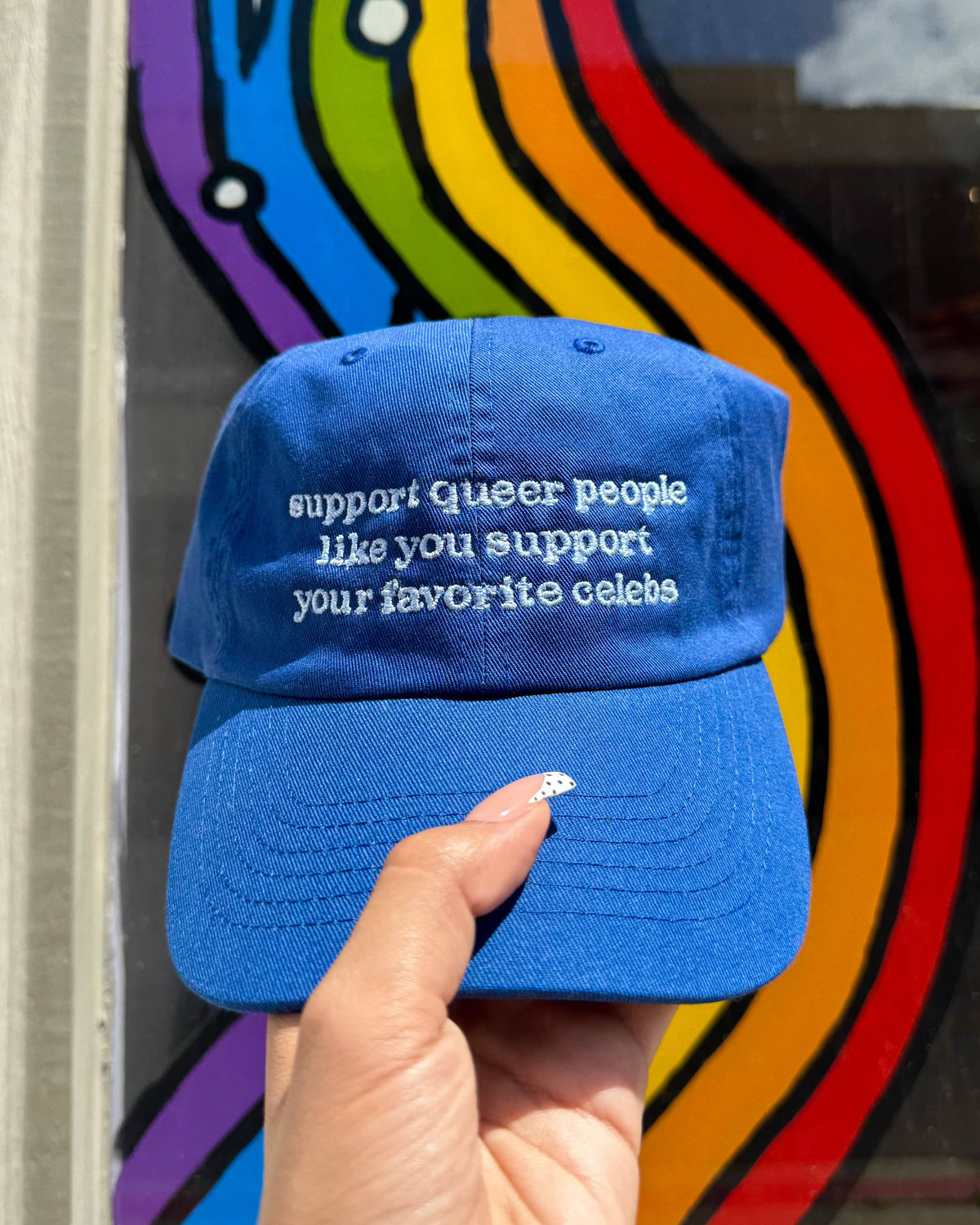 SUPPORT QUEER PPL Cap | Jen Zeano Designs