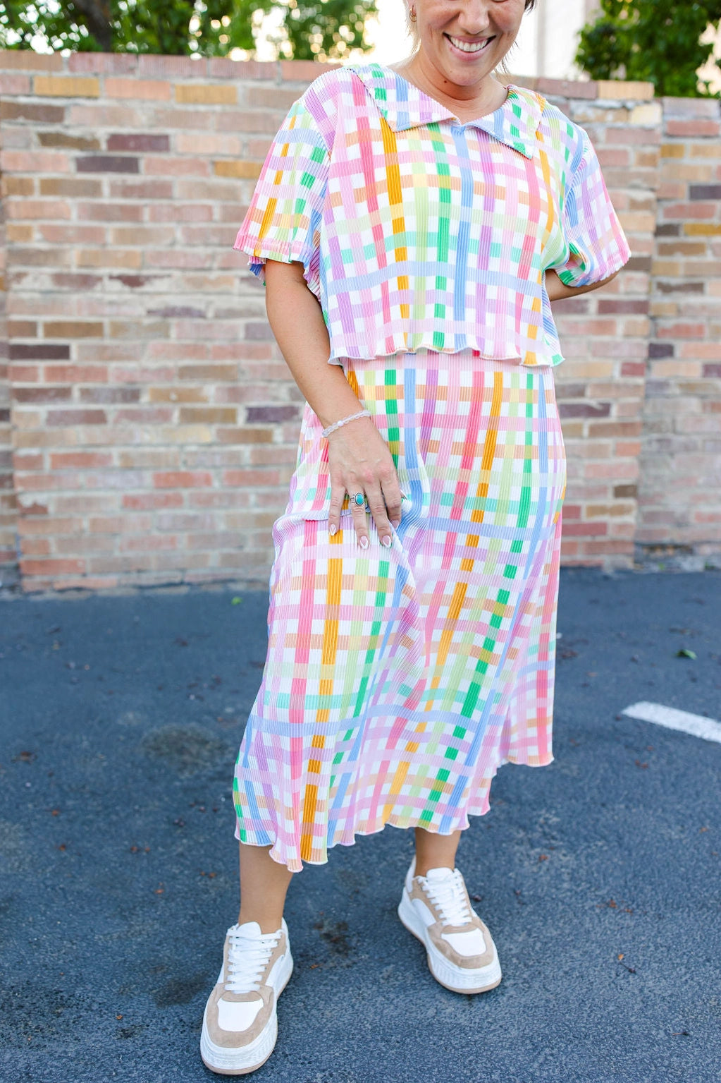 Get Noticed Plisse Skirt | TABY ORIGINALS