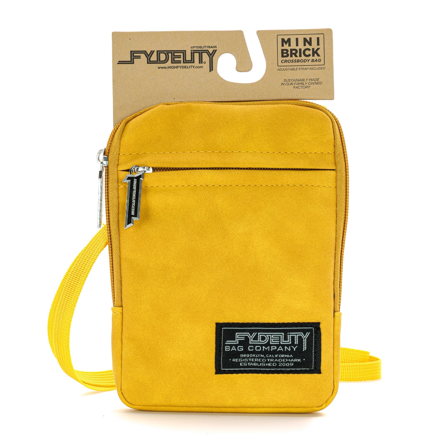 Crossbody Sidekick Sling Bag | Mustard