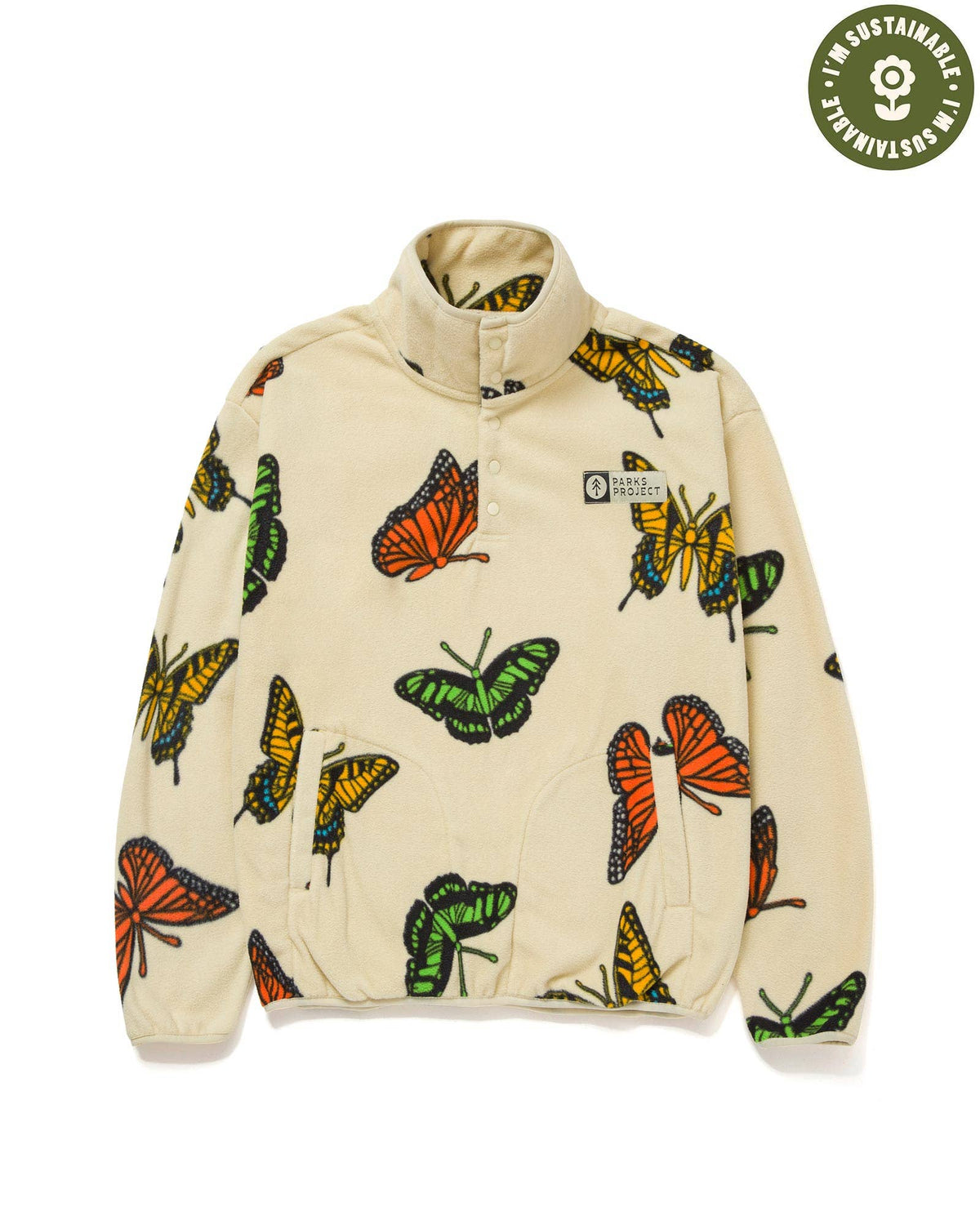 Butterflies Trail Fleece | PARKS PROJECT