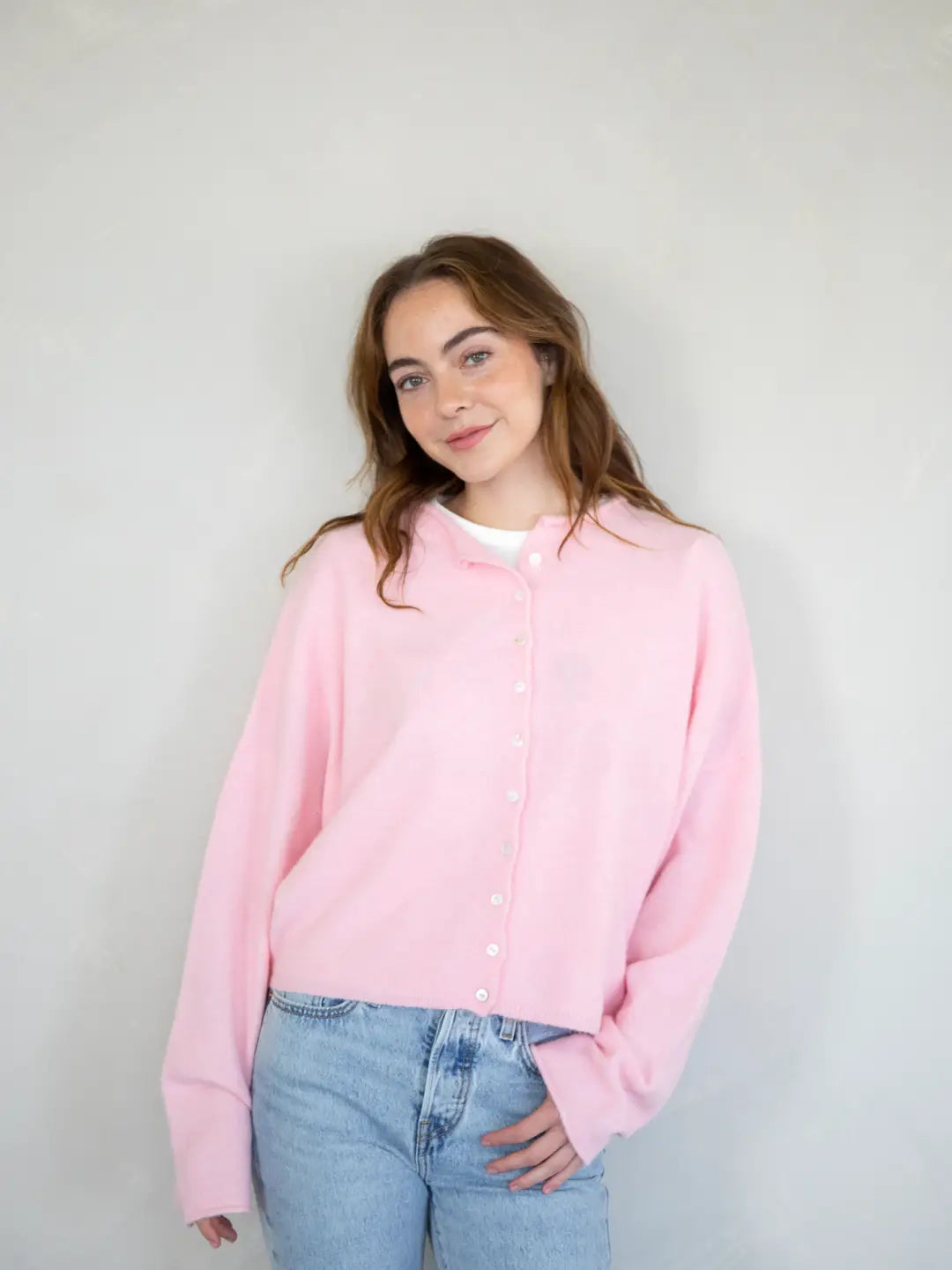 Simply the Best Cardi | Baby Pink