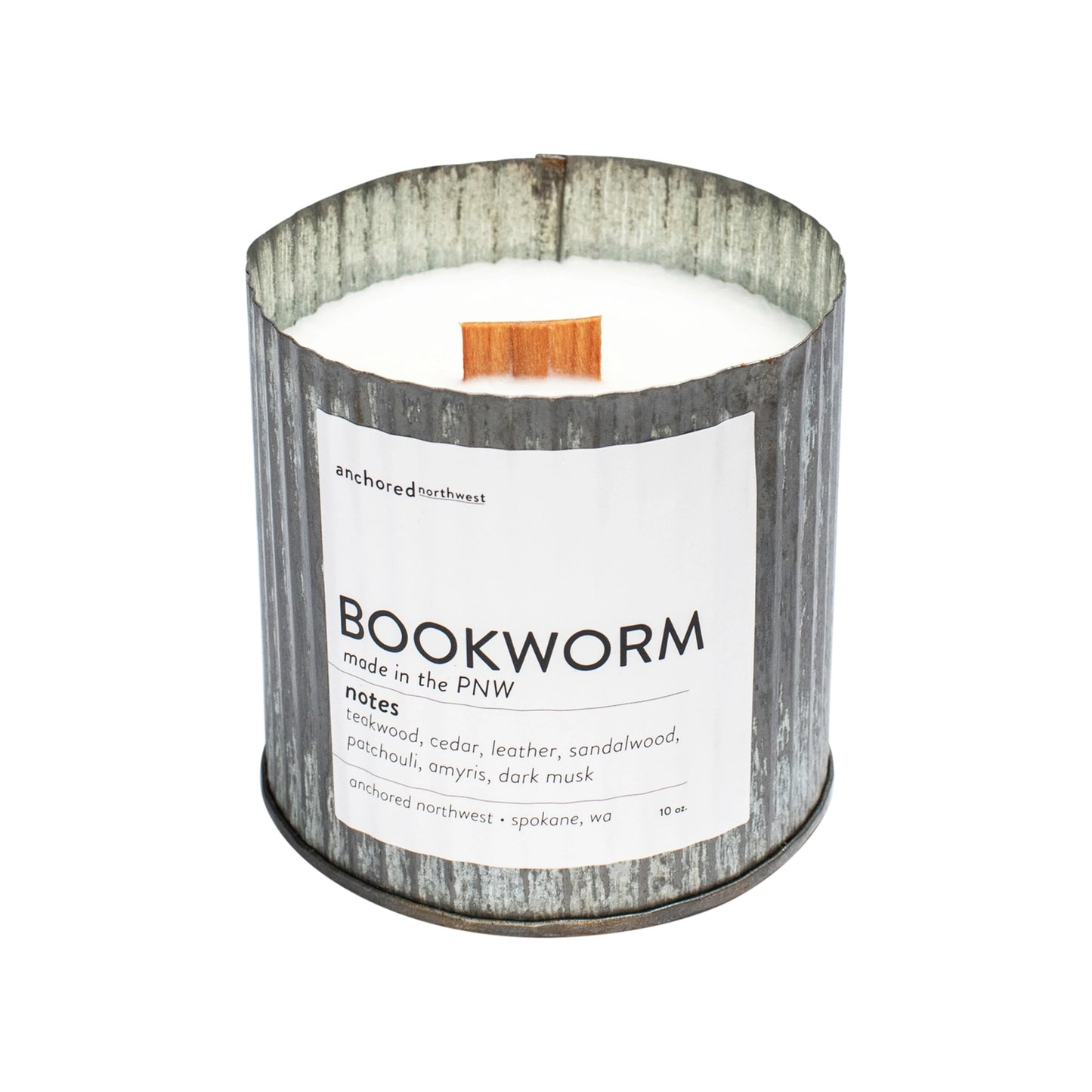 Bookworm | Wood Wick Candle
