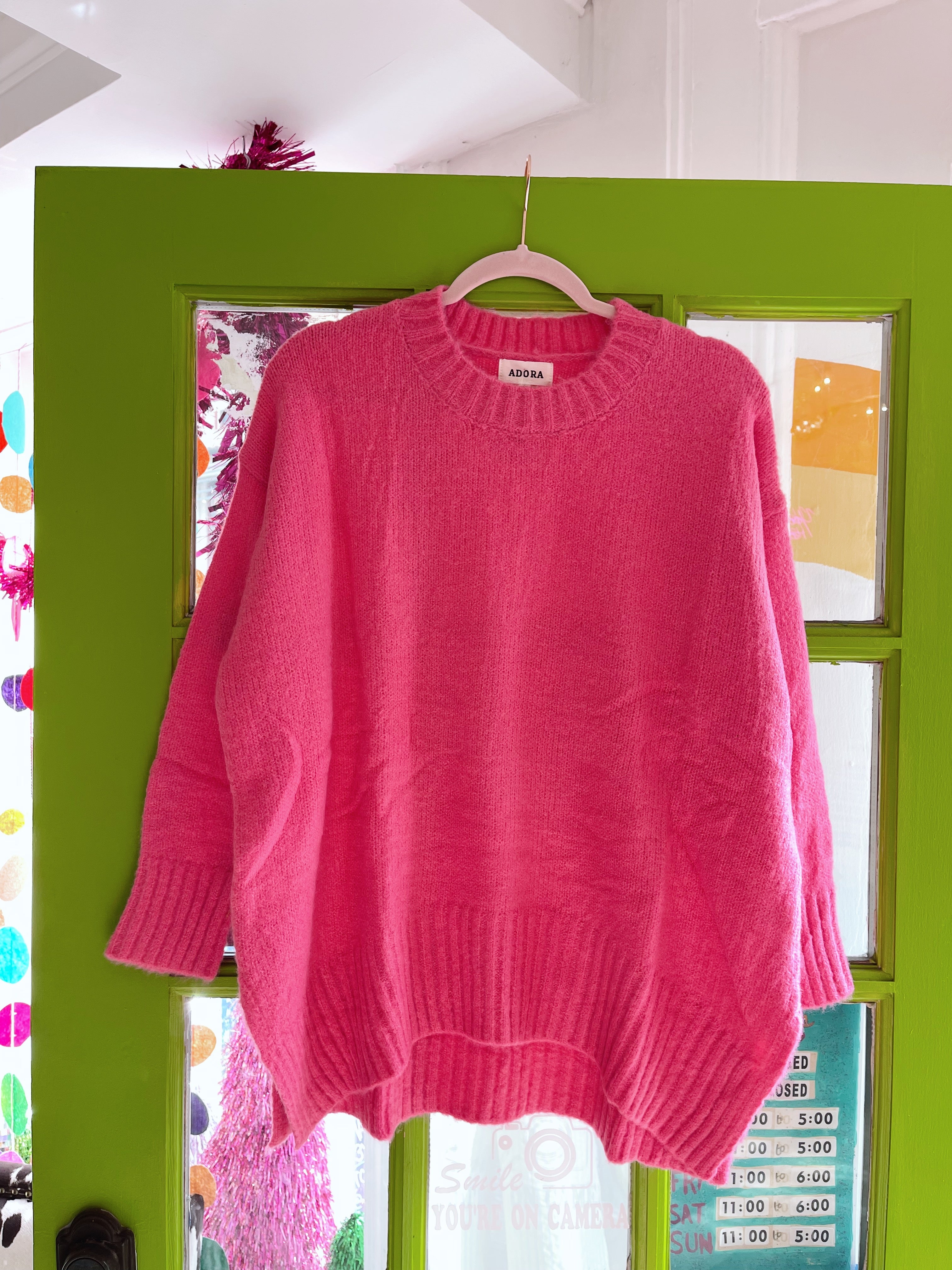 Simply Soft Sweater | Strawberry