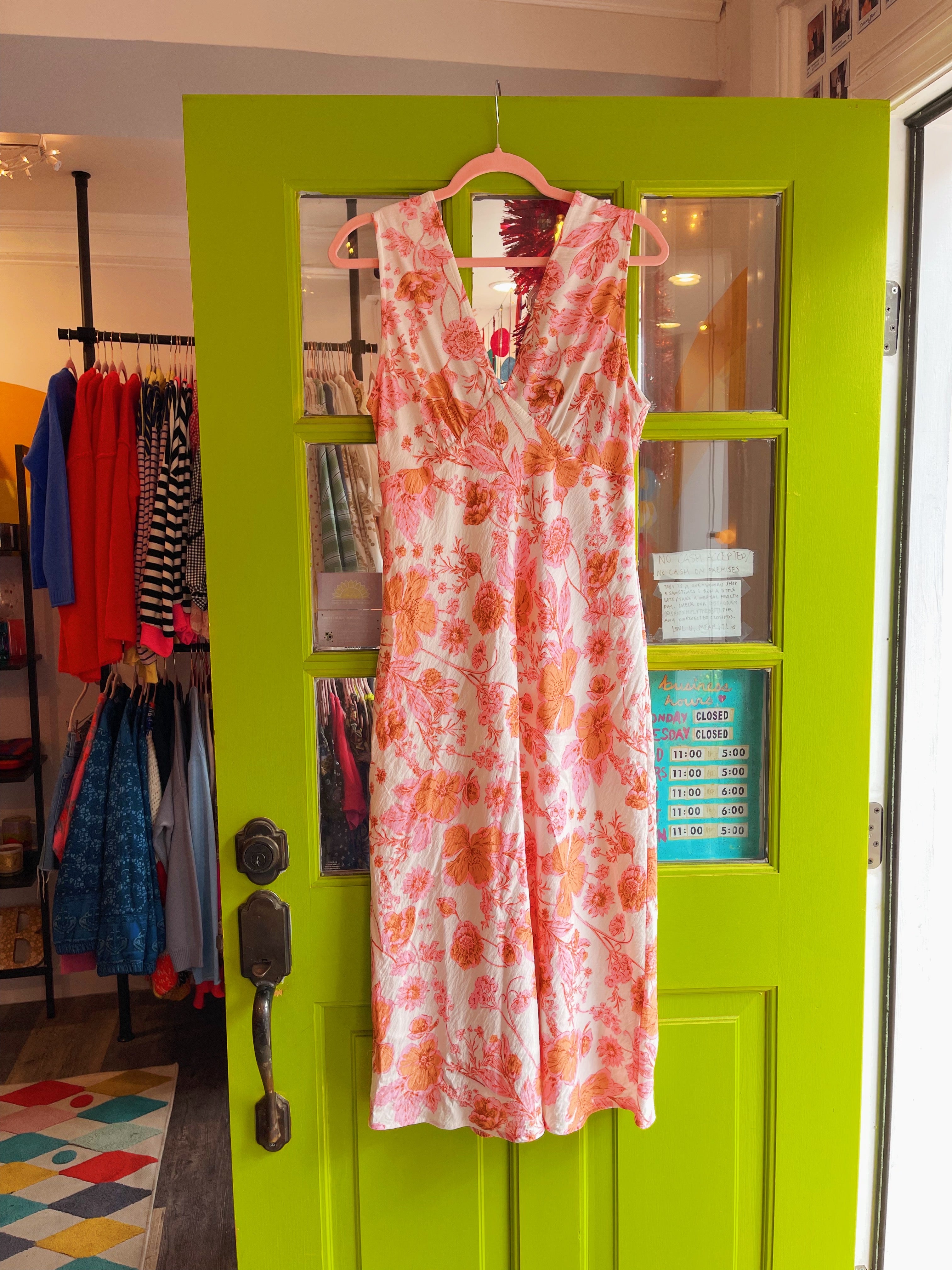 Chiara Apricot Midi
