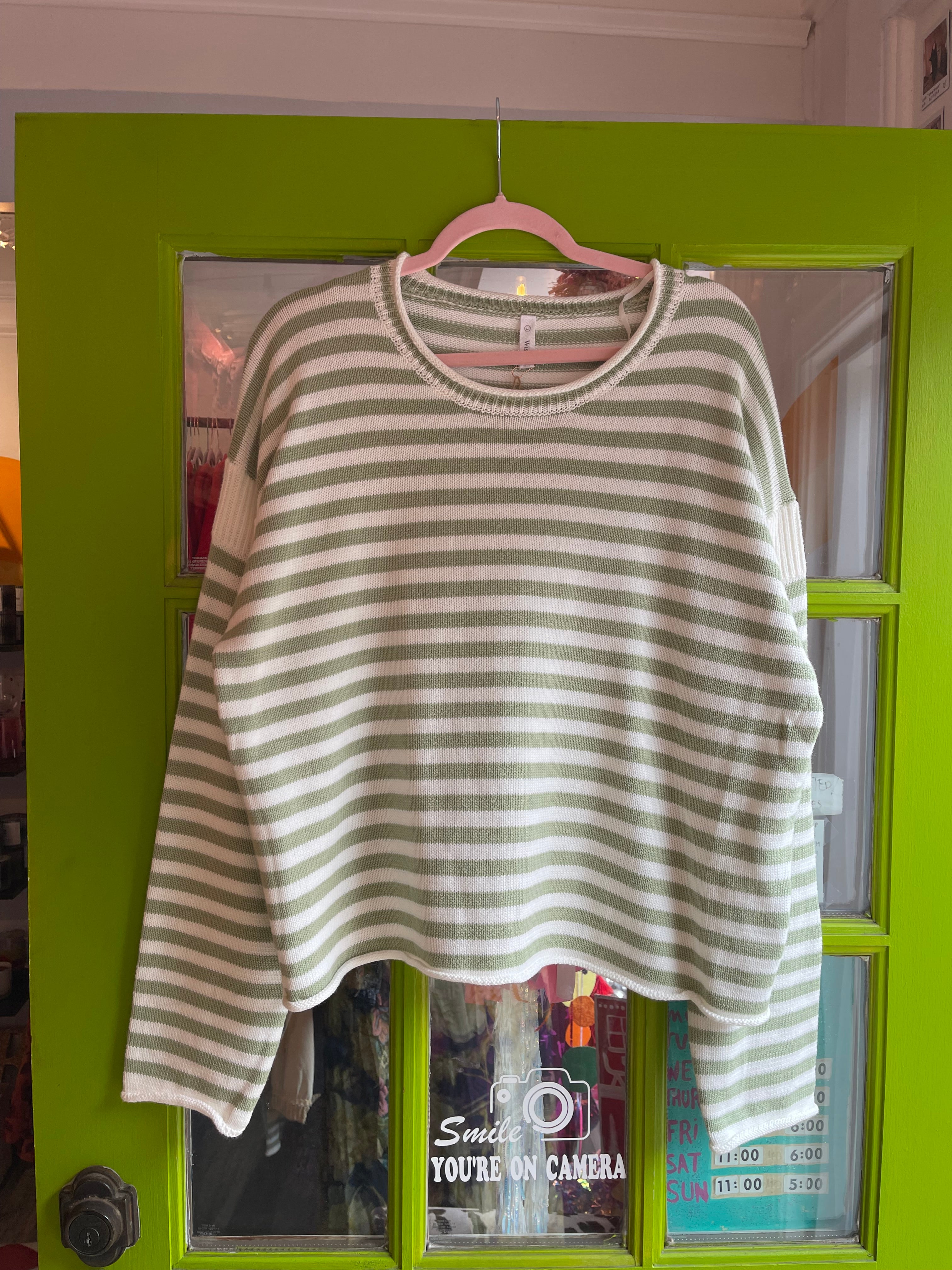 Matcha Nautical Knit