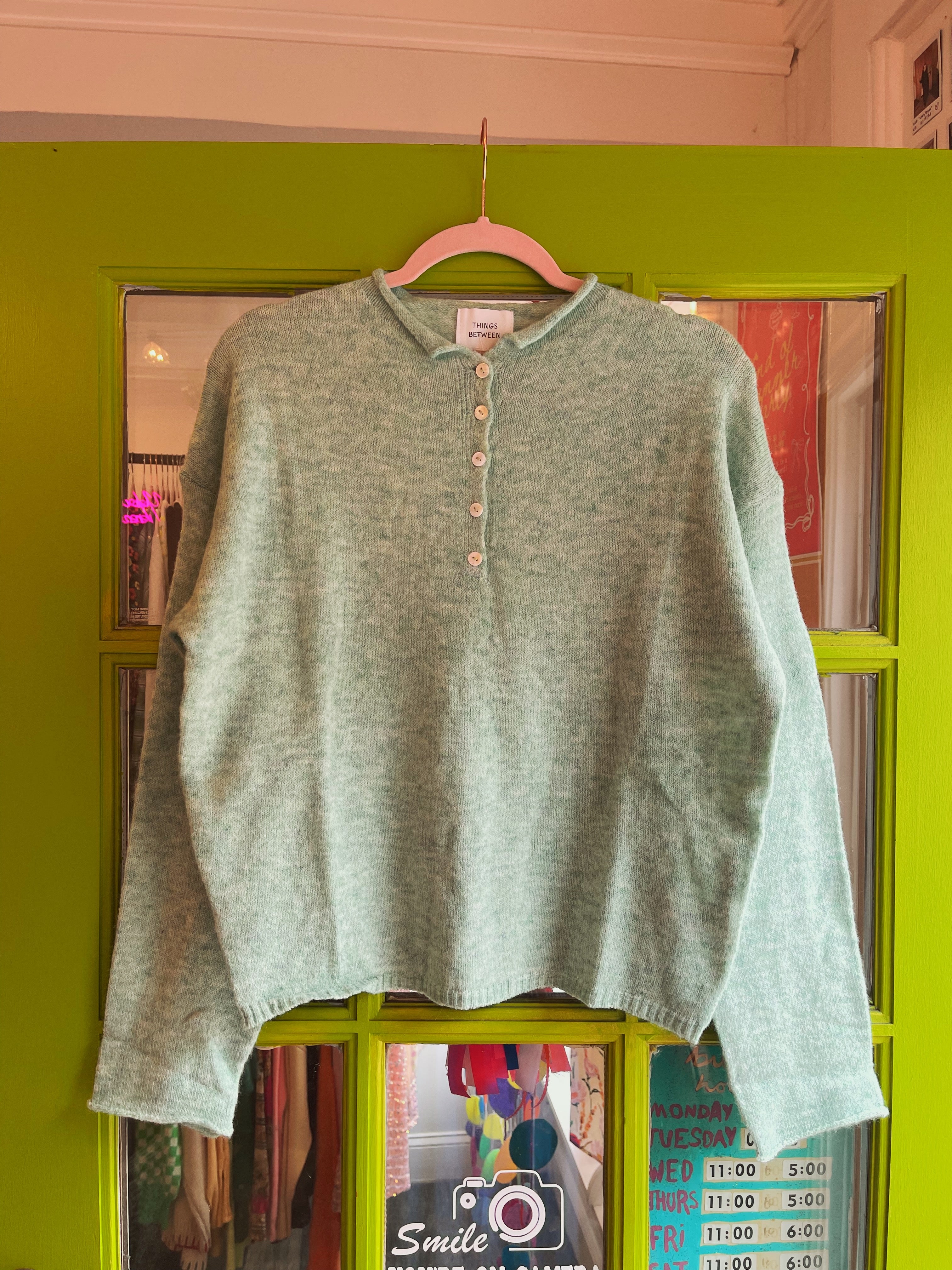 Simply the Best Henley Pullover | Seafoam