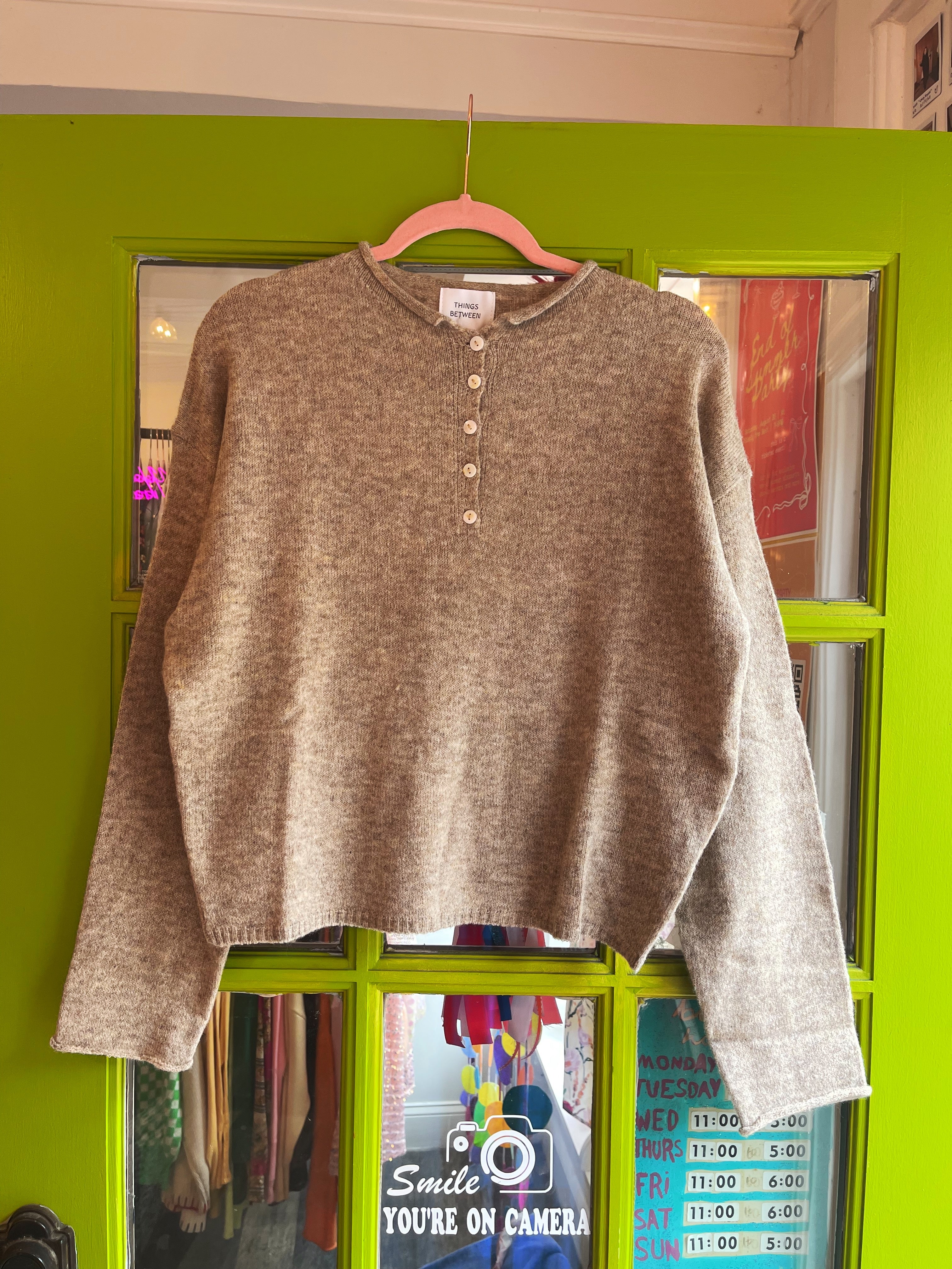 Simply the Best Henley Pullover | Mocha