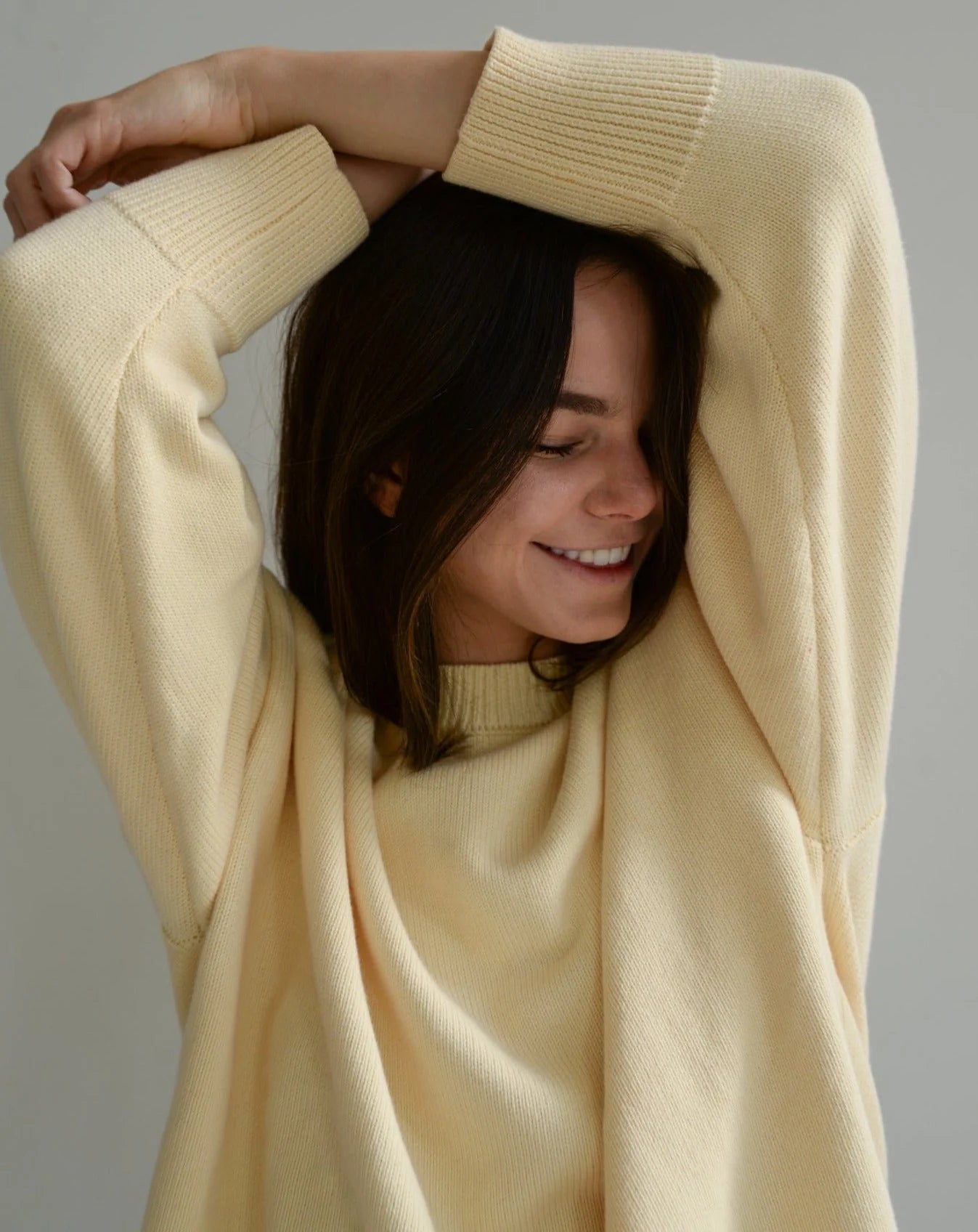 Cotton Gwendolyn Sweater (Butter) | Sonderhaus