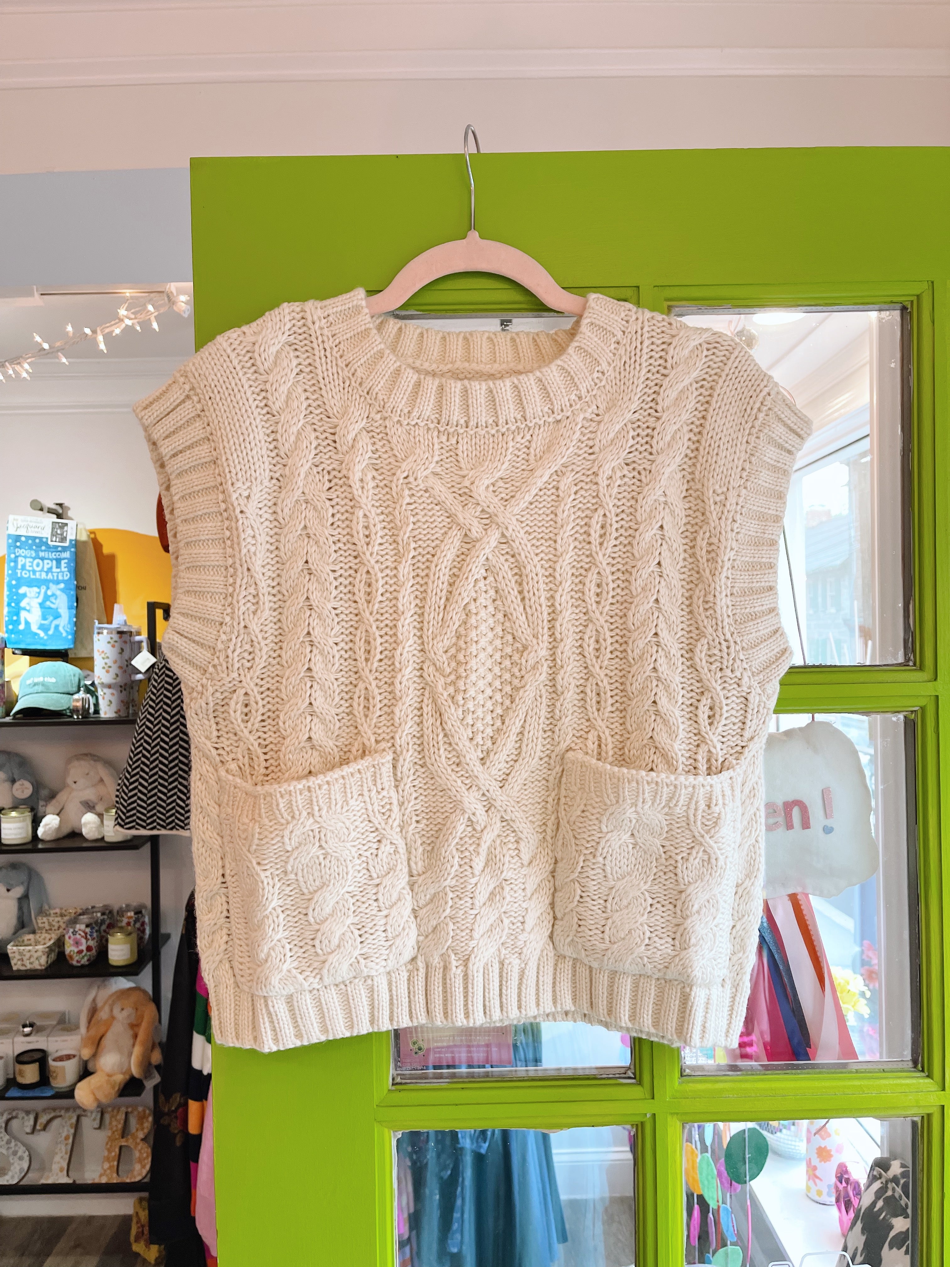 Rory Gilmore Cableknit Vest