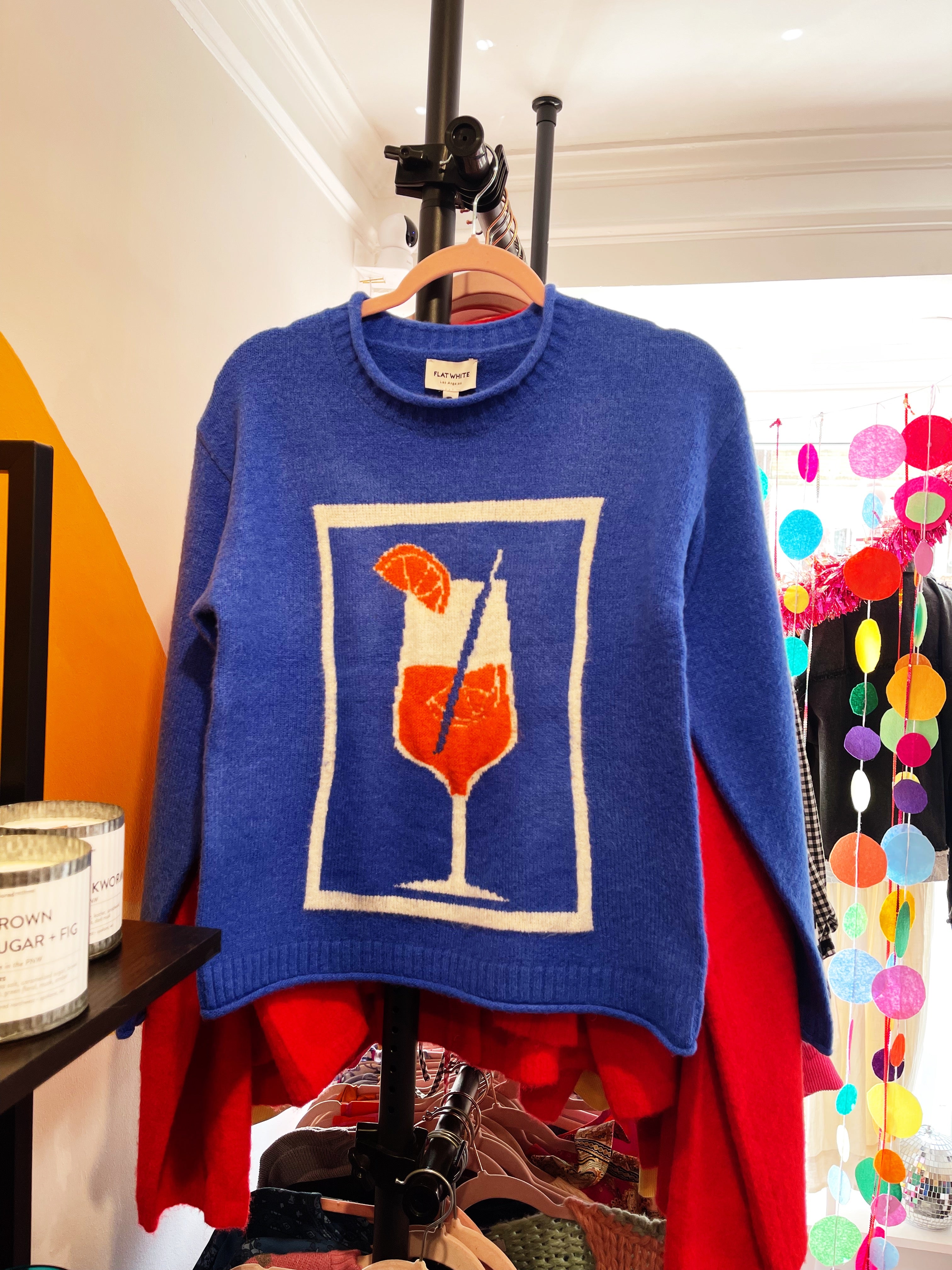 Aperol Sweater | Flat White