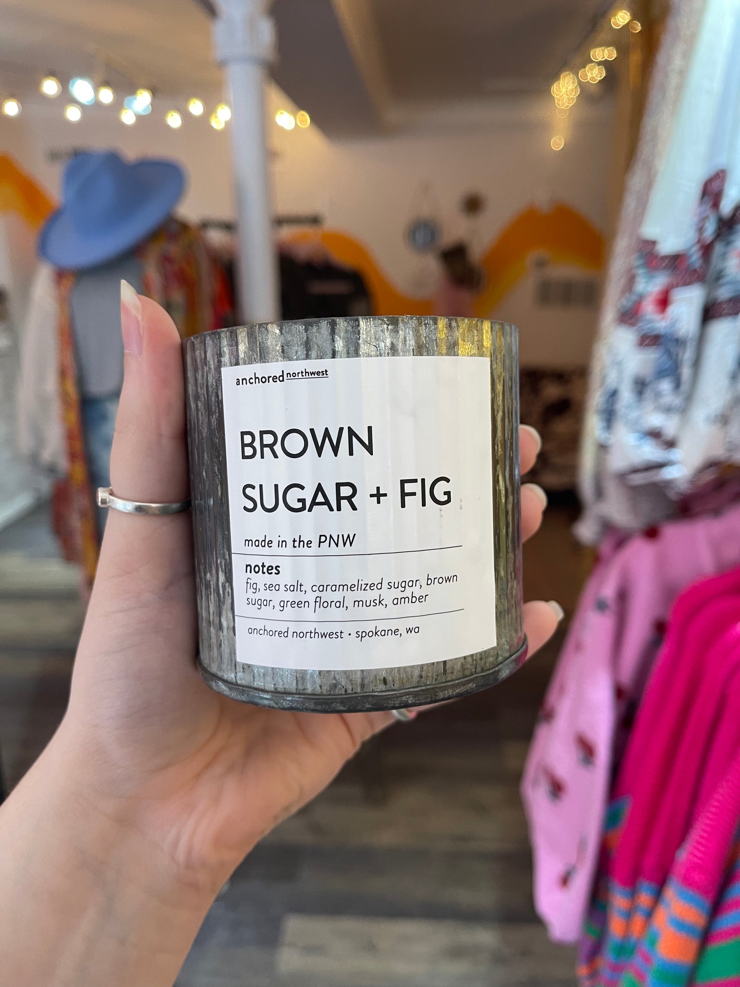 Brown Sugar + Fig | Wood Wick Candle