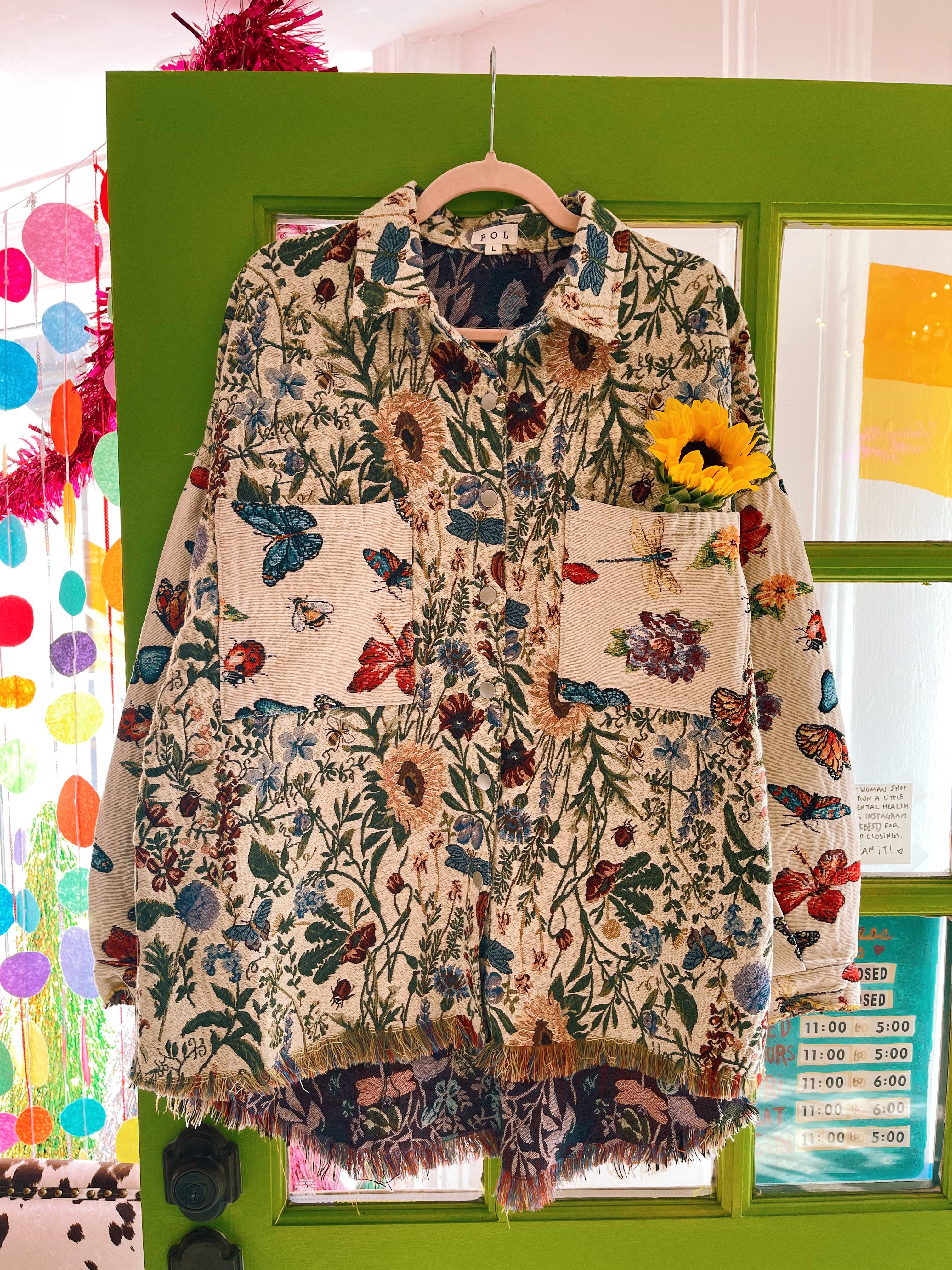 Eden's Garden Blanket Coat