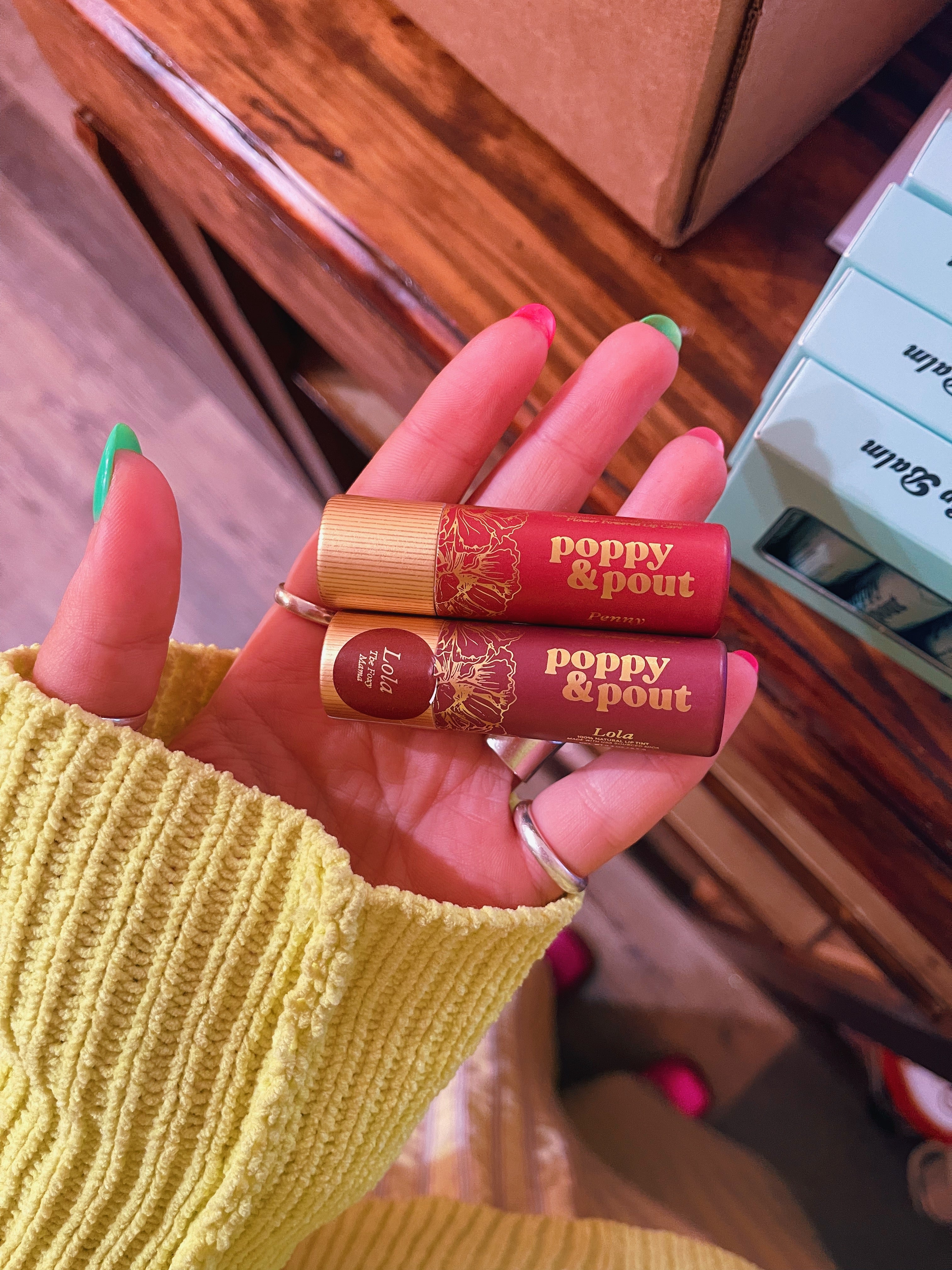 Eco-Friendly, Flavored Lip Tints