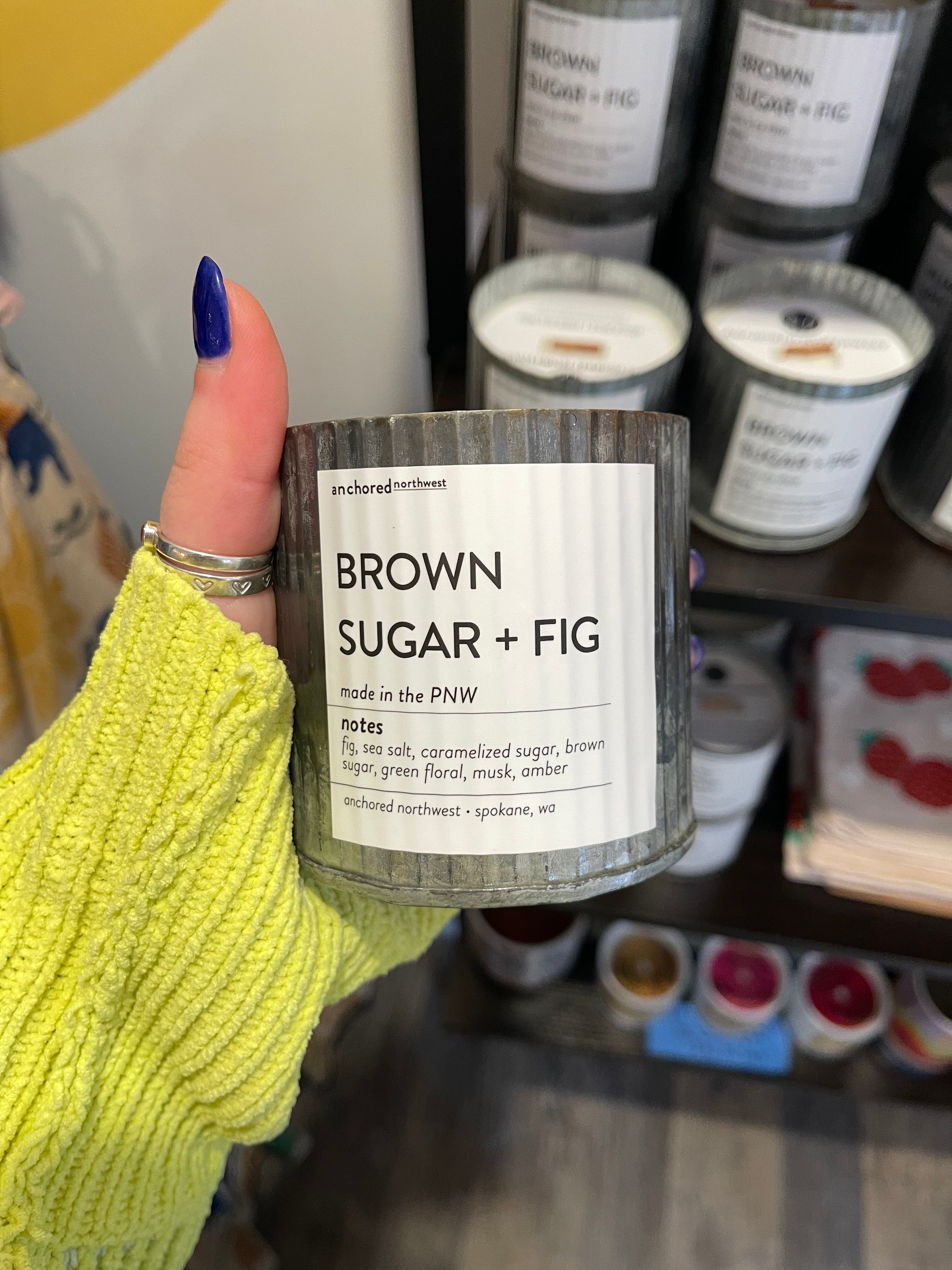 Brown Sugar + Fig | Wood Wick Candle