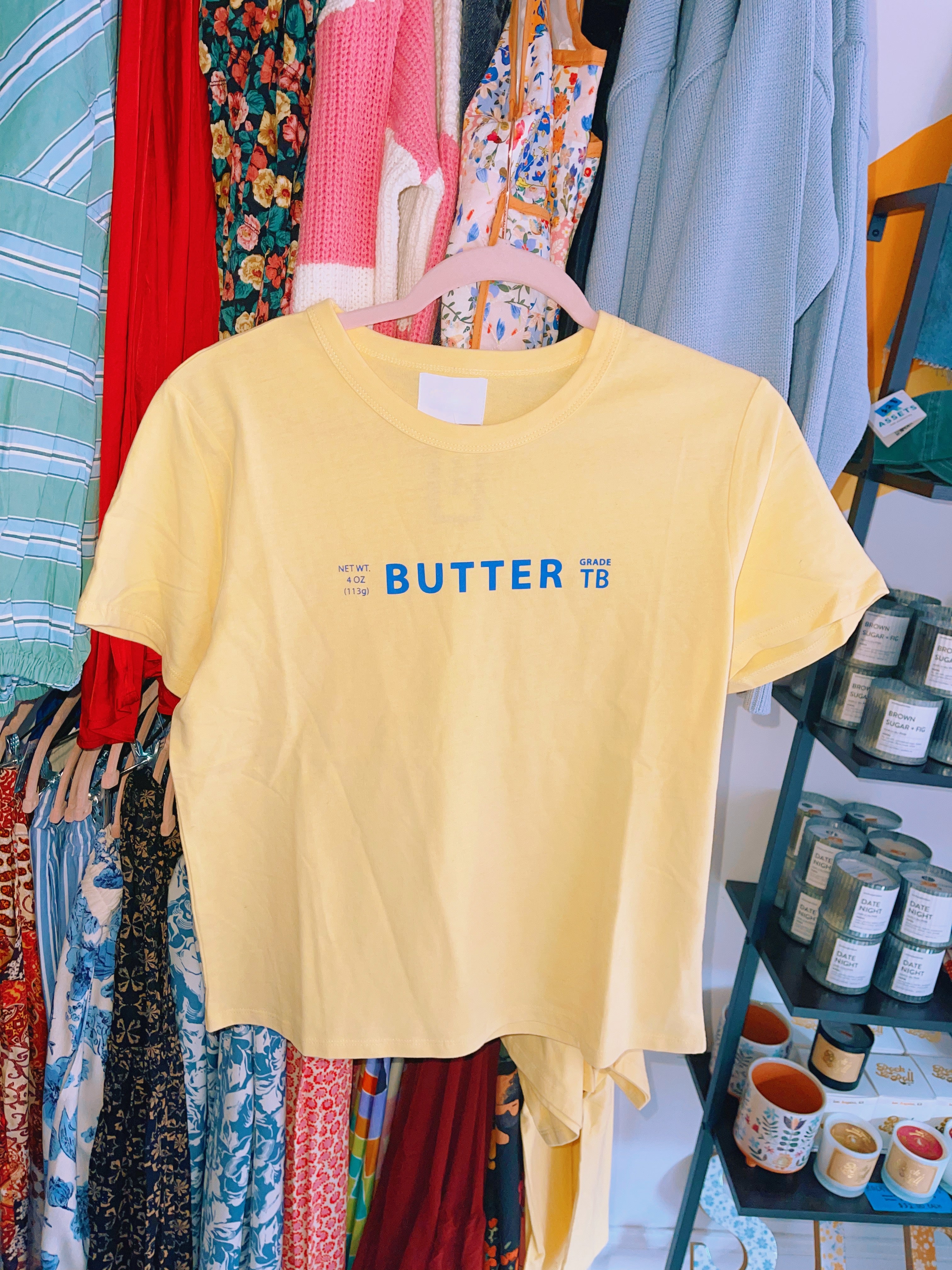 BUTTER Cropped Tee