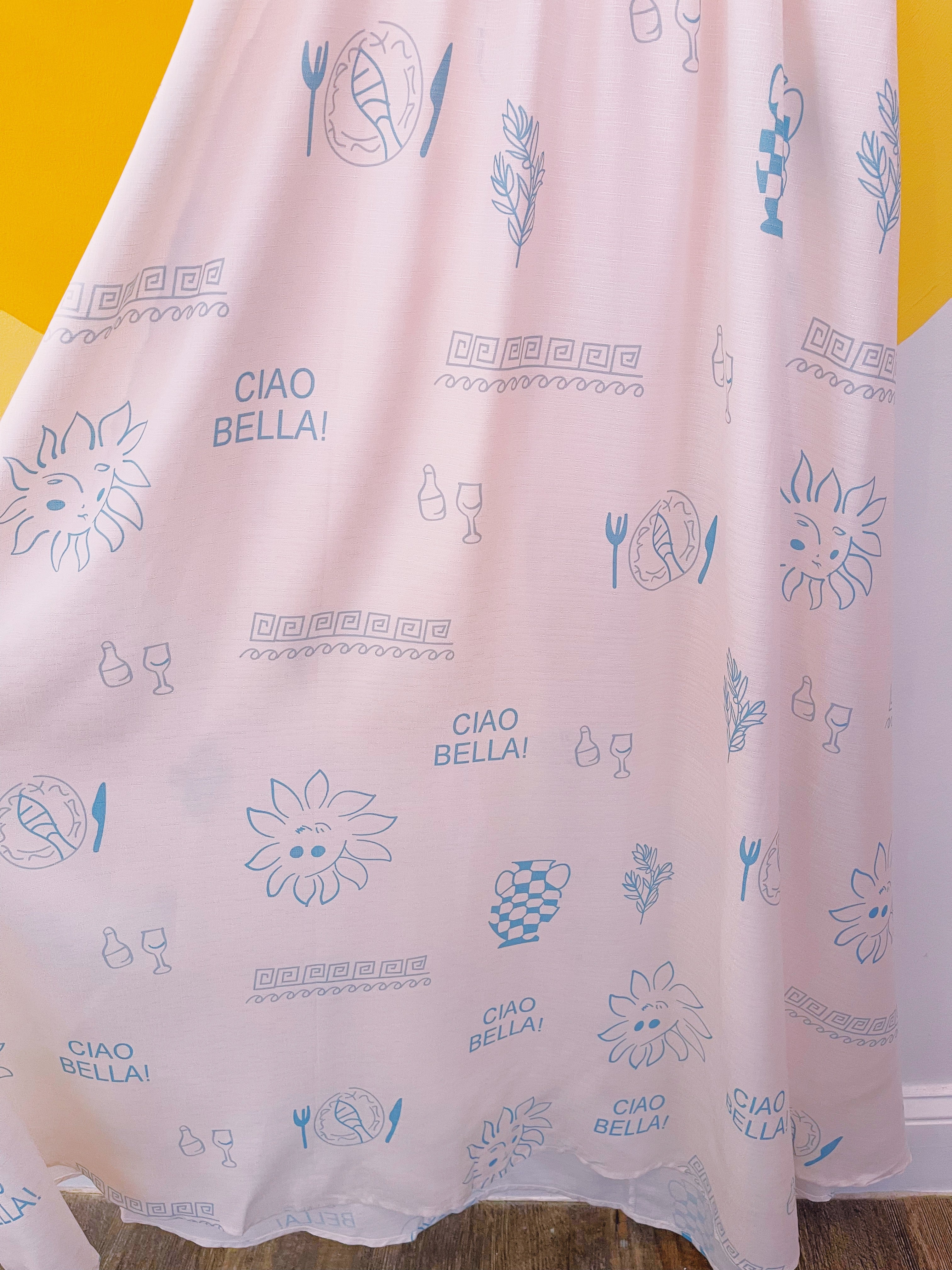 Keyhole-Back Smocked Maxi | CIAO BELLA