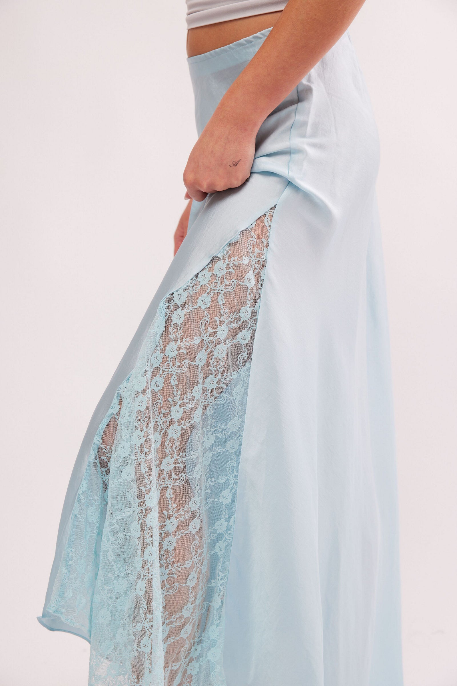 Make You Mine Half Slip (Aqua-esque) | Free People