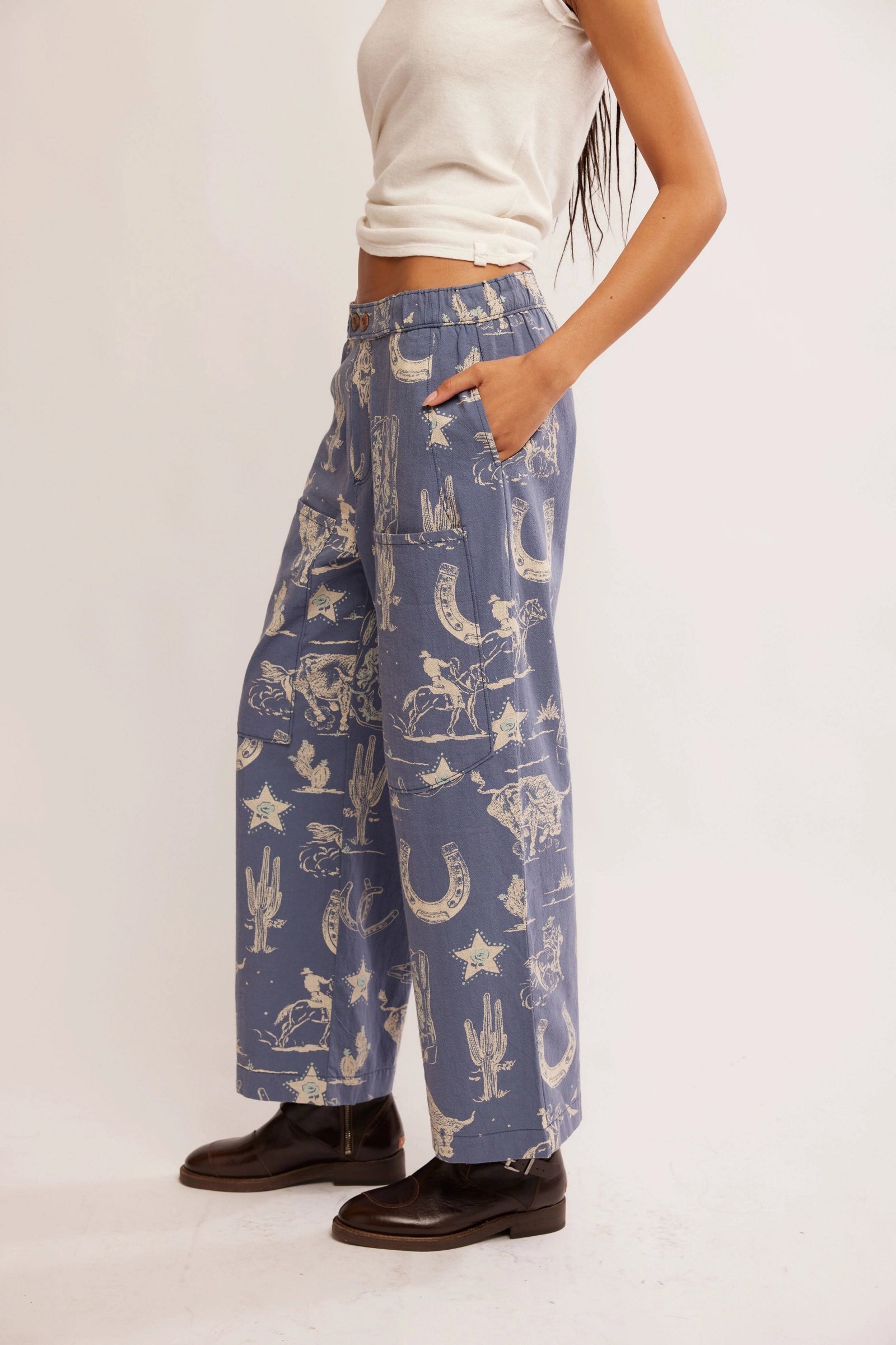 Seaside Pull-On Pant (Rodeo Time) | Free People