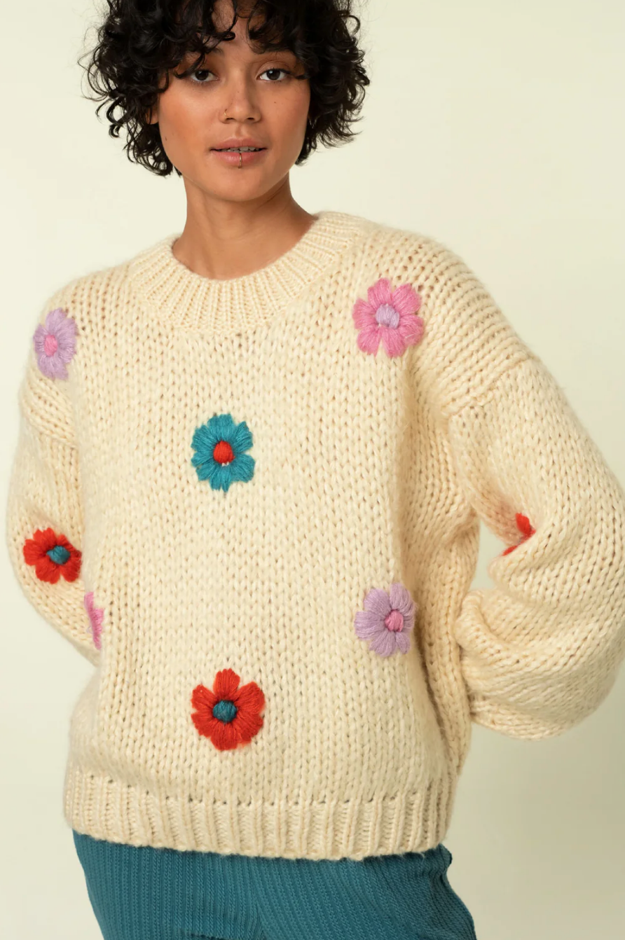 Desiree Floral Sweater | FRNCH