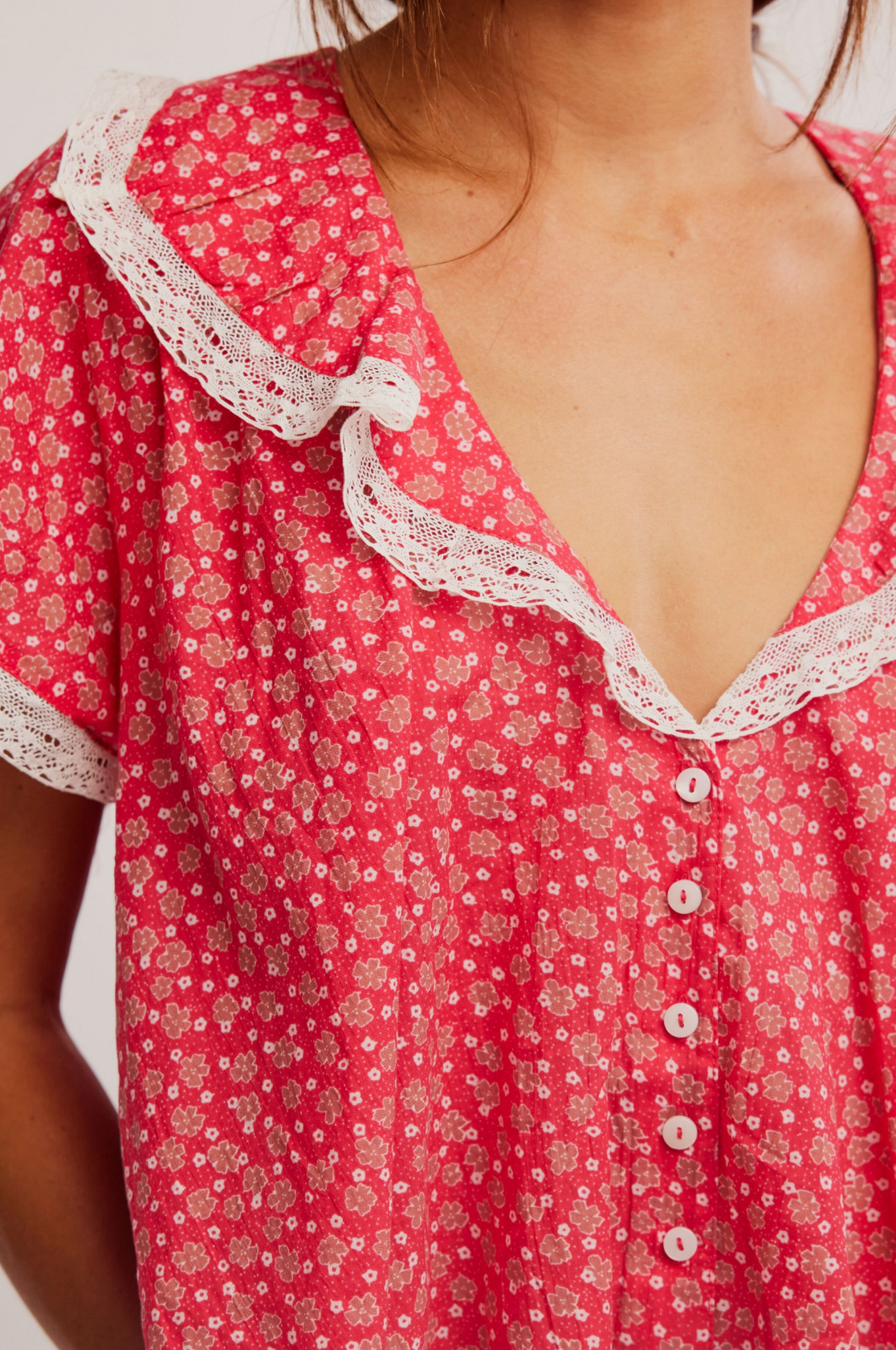 Truly Yours Printed Blouse | Free People