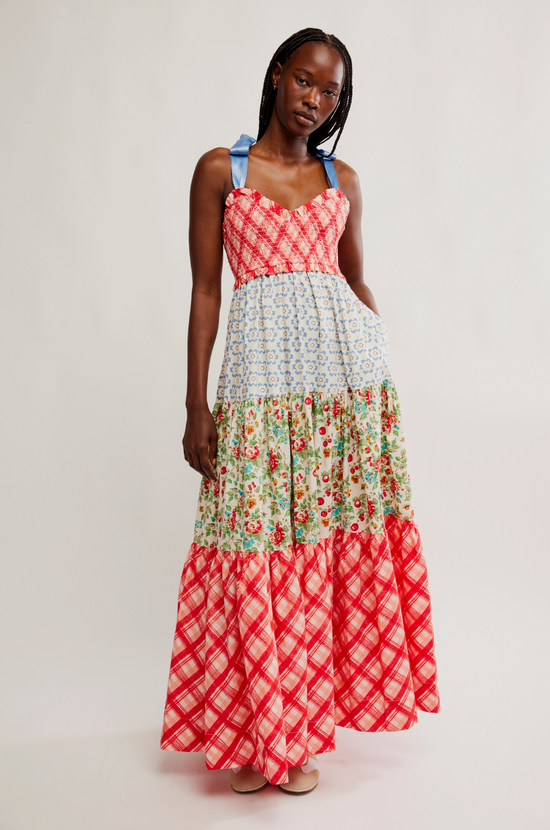 Bluebell Maxi (Cherry Combo) | Free People