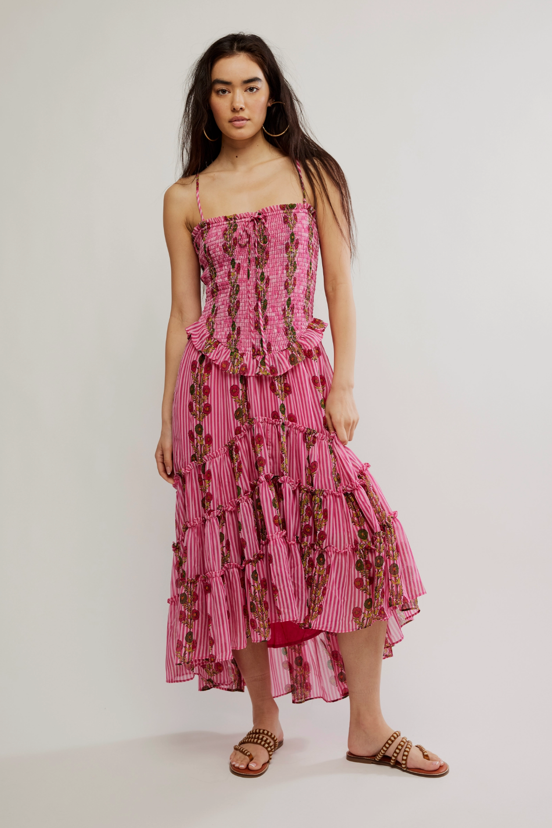 Alejandra Midi (Hot Pink) | Free People