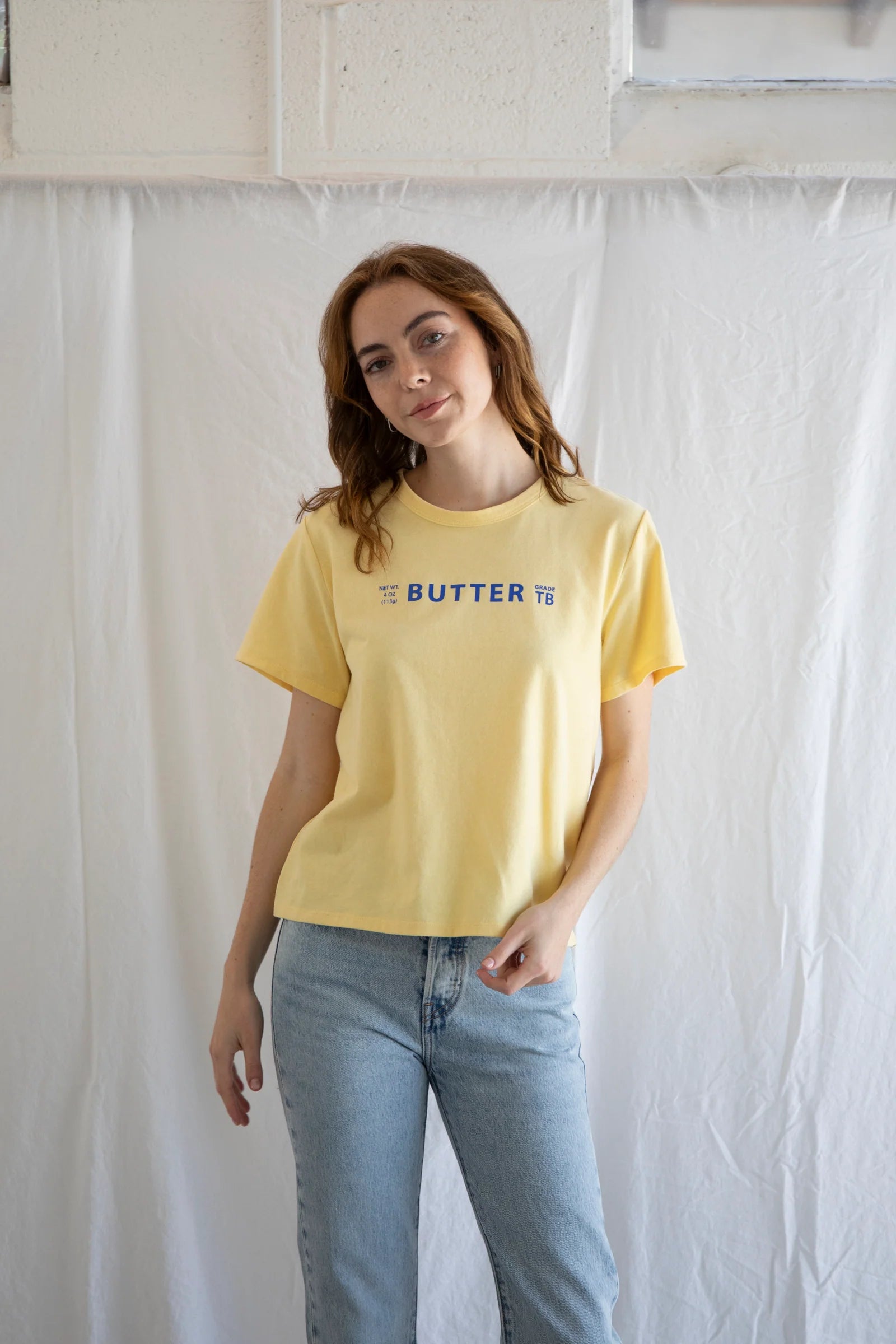 BUTTER Cropped Tee