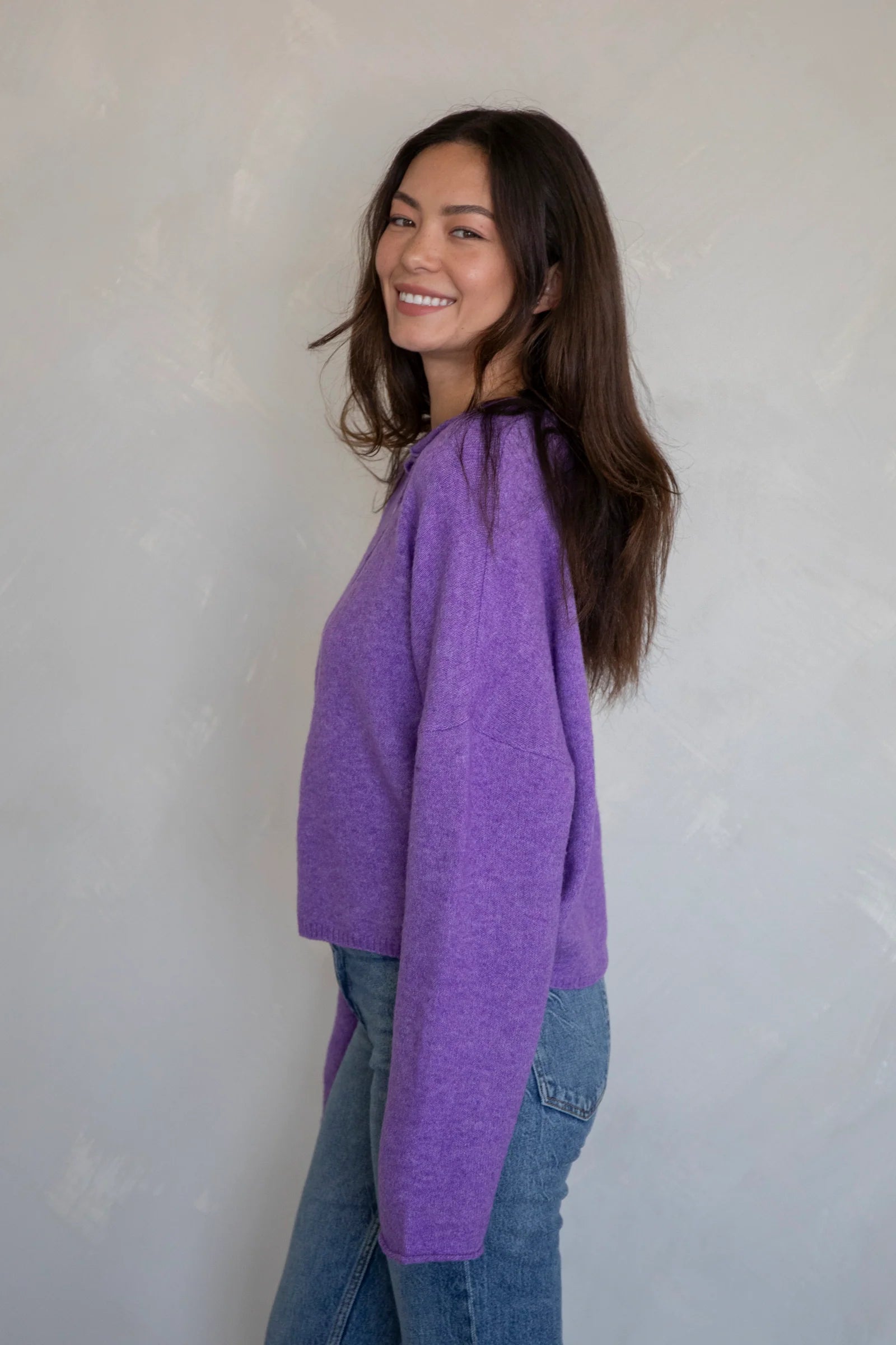 Simply the Best Cardi | Violet