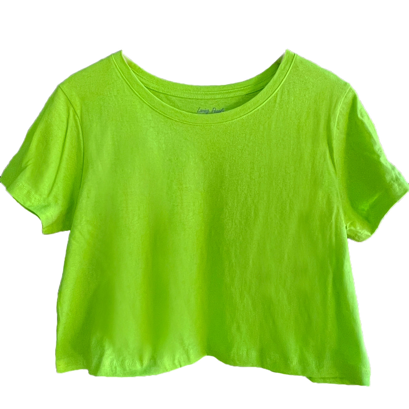 Simply the Best Cropped Tee (Pear)