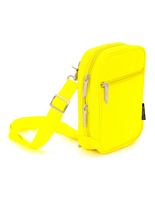 Crossbody Sidekick Sling Bag | Neon Yellow