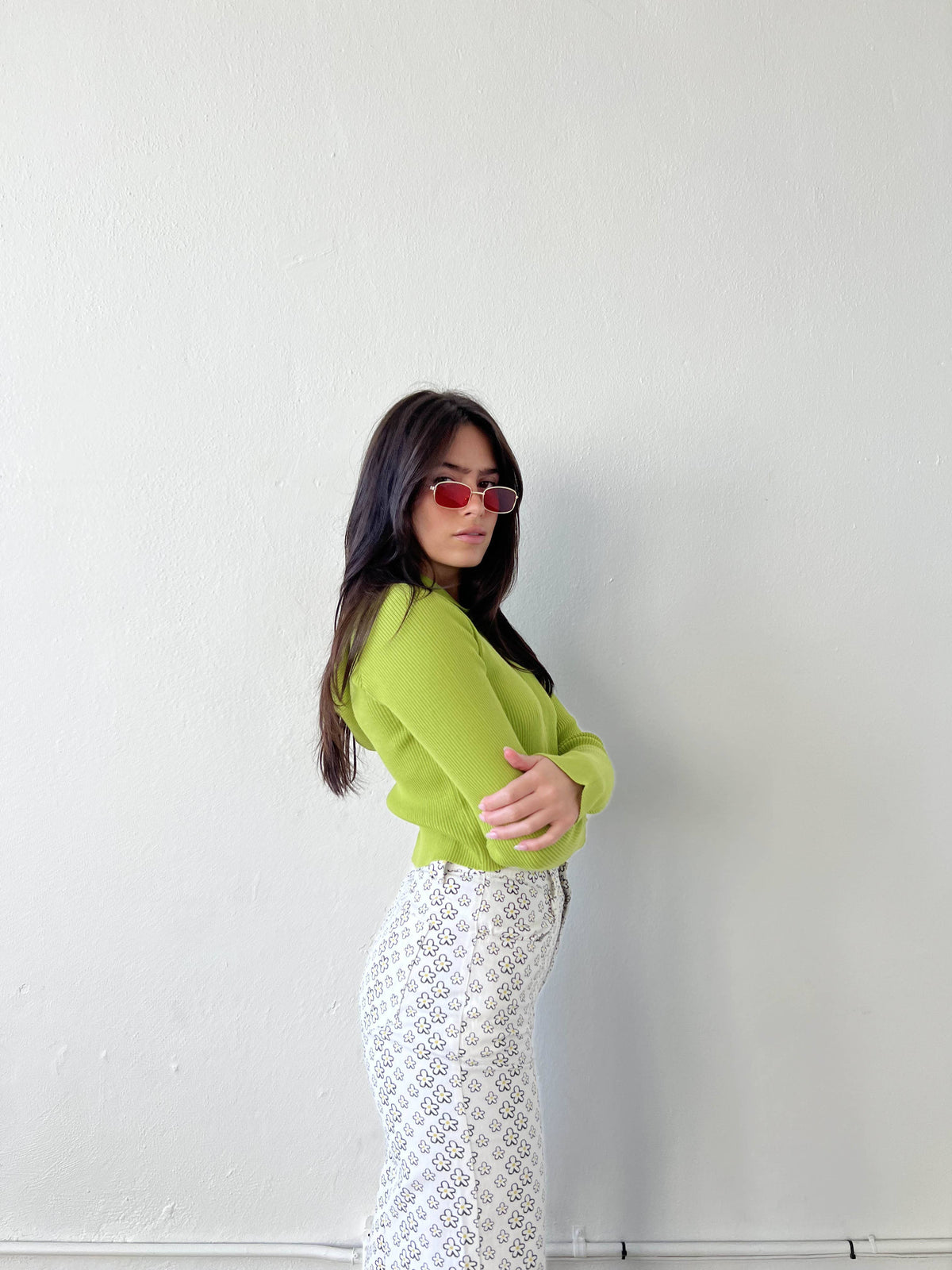 Cropped Zip-Up Hoodie
