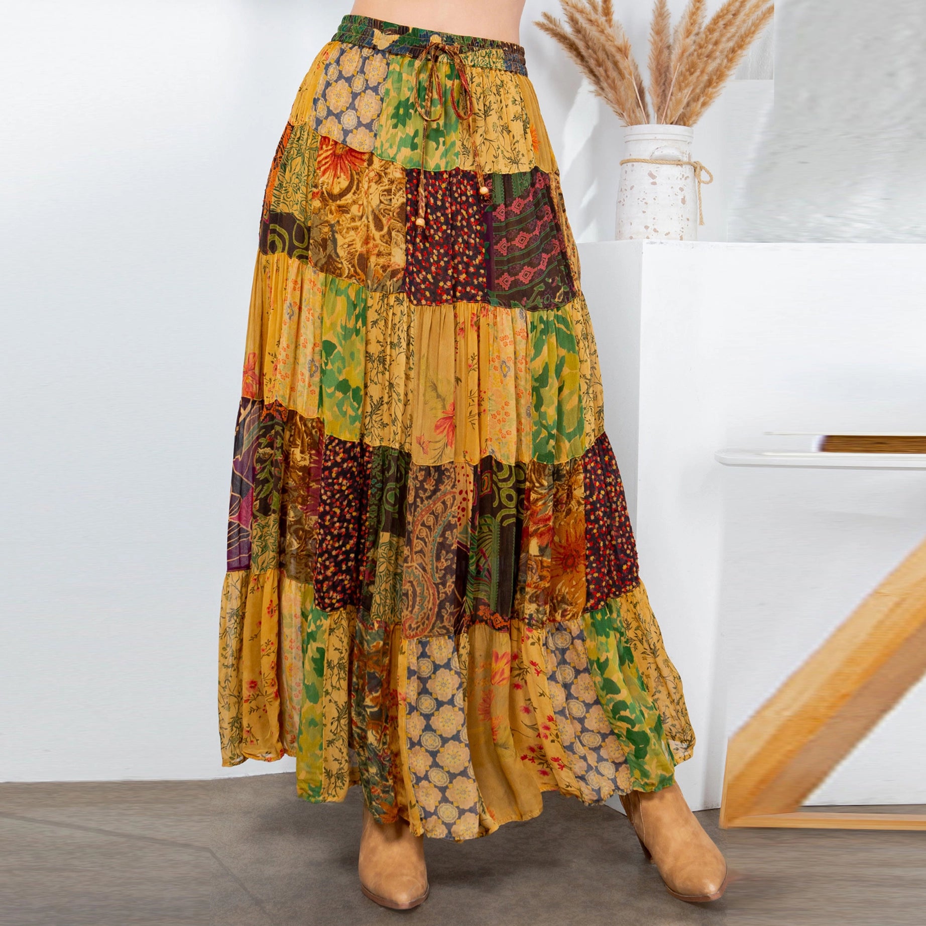 Peace + Love Maxi Skirt