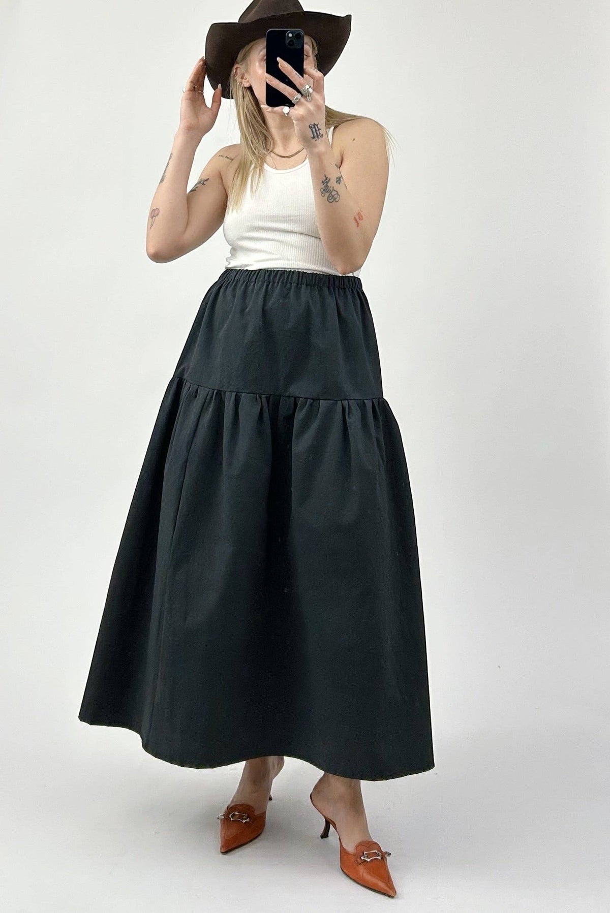 DEADSTOCK VINTAGE FABRIC Anejo Skirt | Maya Meyer