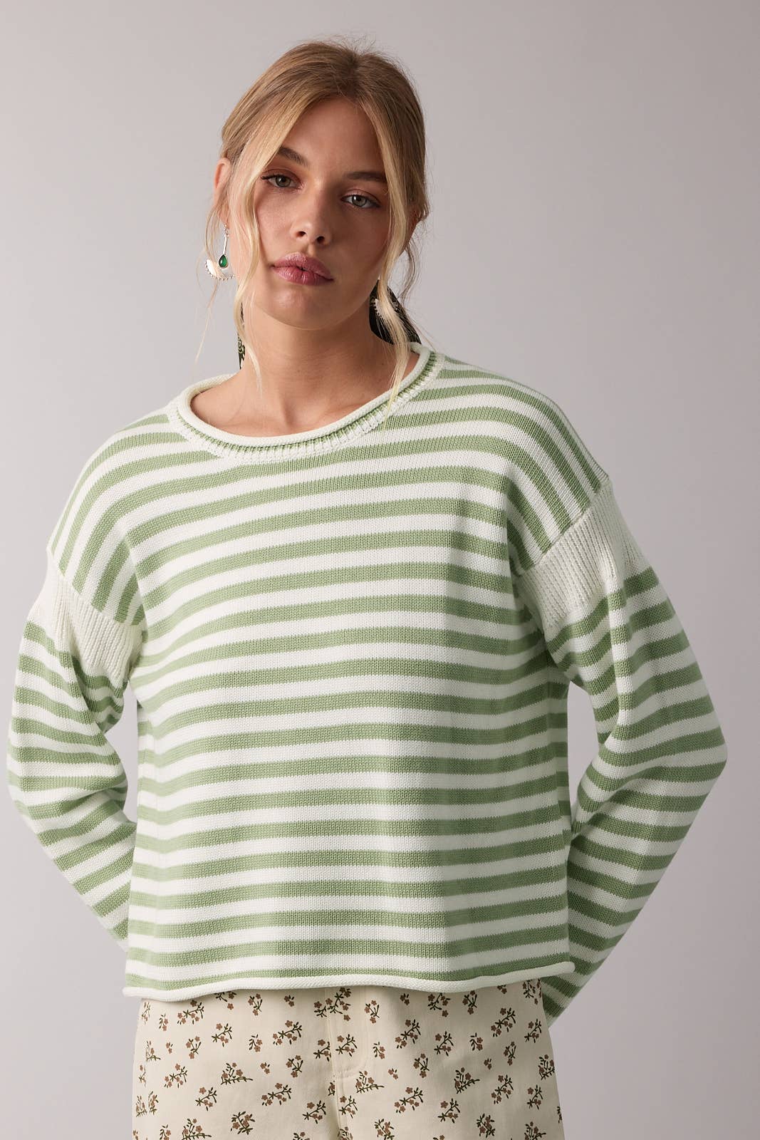 Matcha Nautical Knit