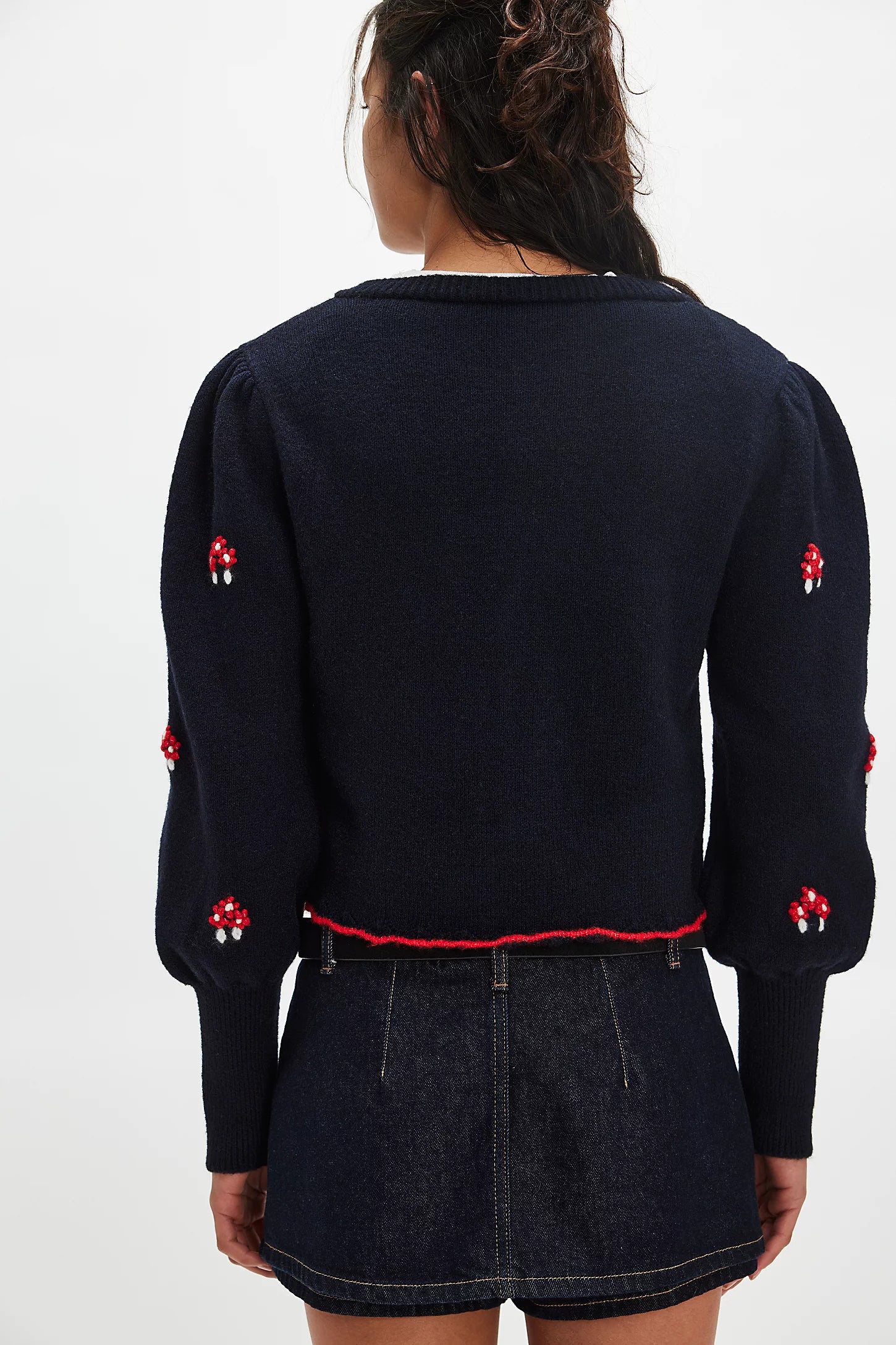 Nonna Kint Cardi (Midnight Bloom) | Free People