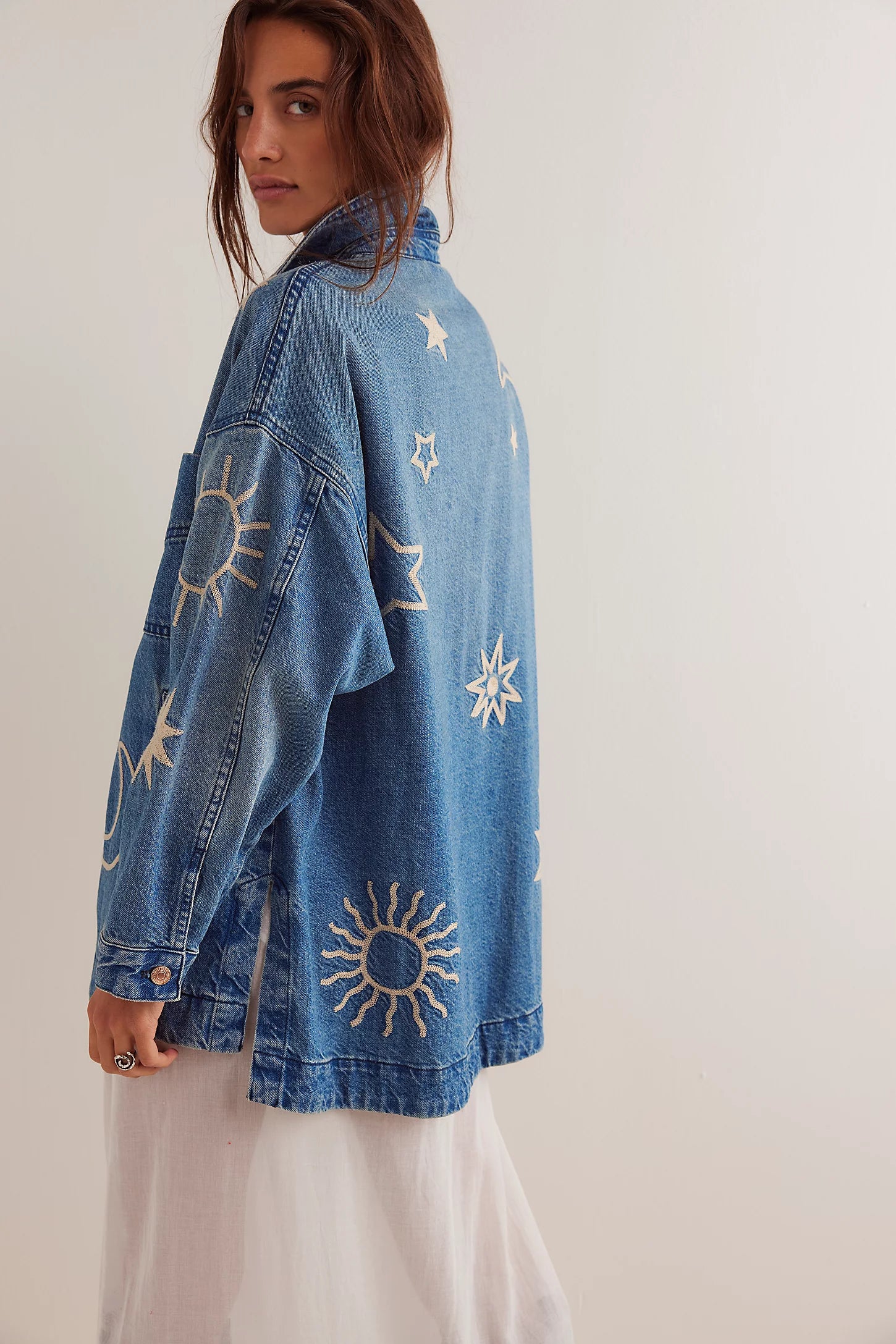 Madison City Embroidered Jacket | Free People