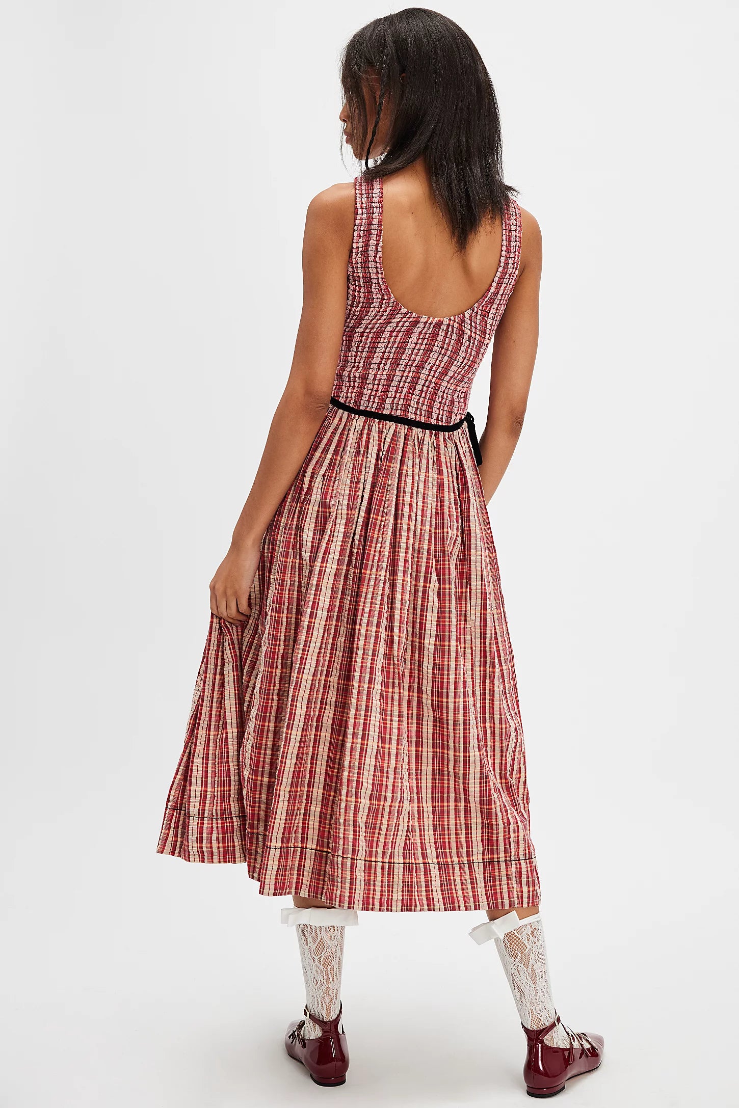 Nightingale Plaid Midi Dress | Free People