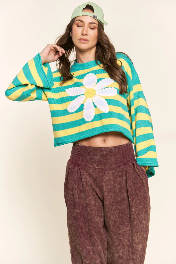 Daisy Scout Sweater - Jade