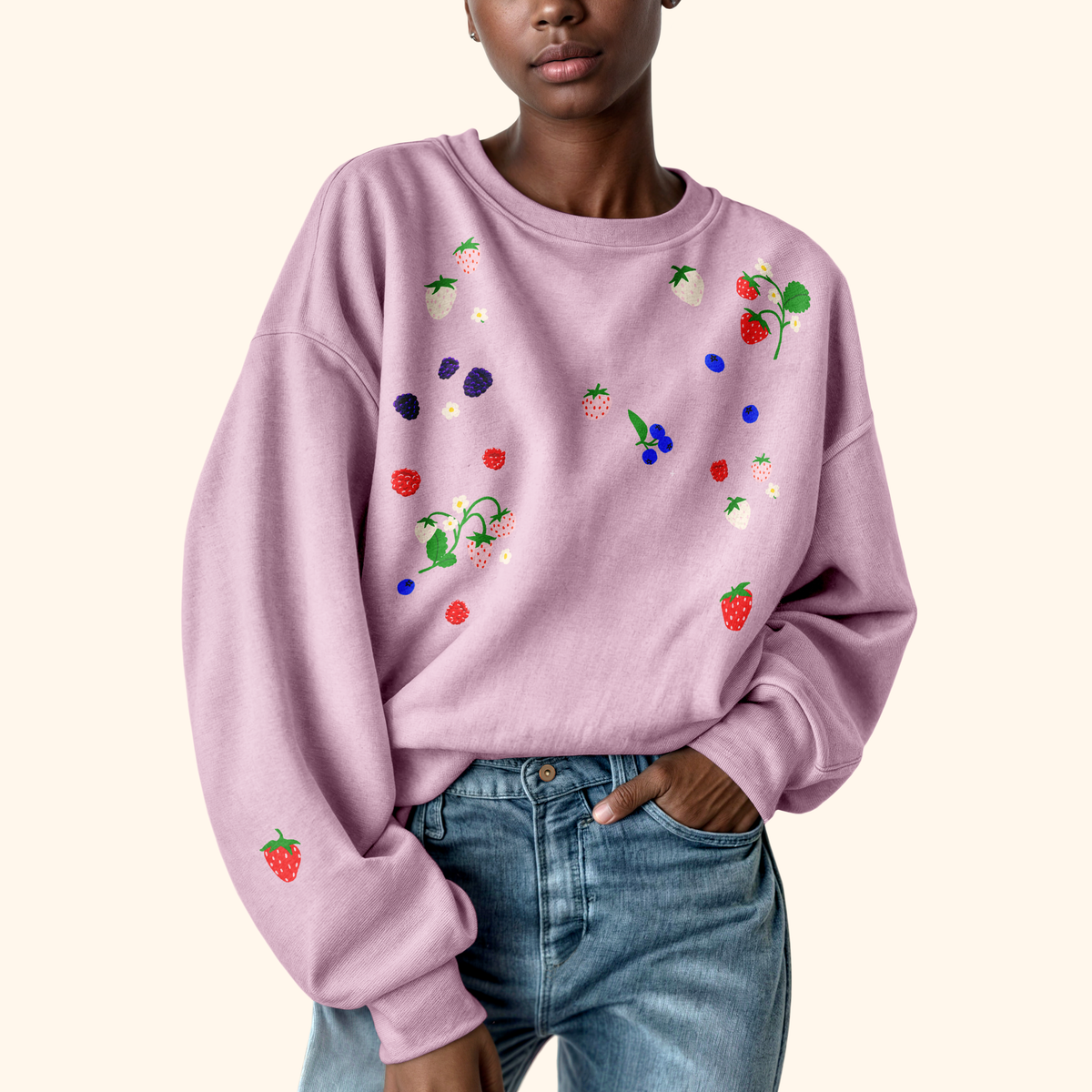 IRON-ON APPLIQUE Berries Sheet Set