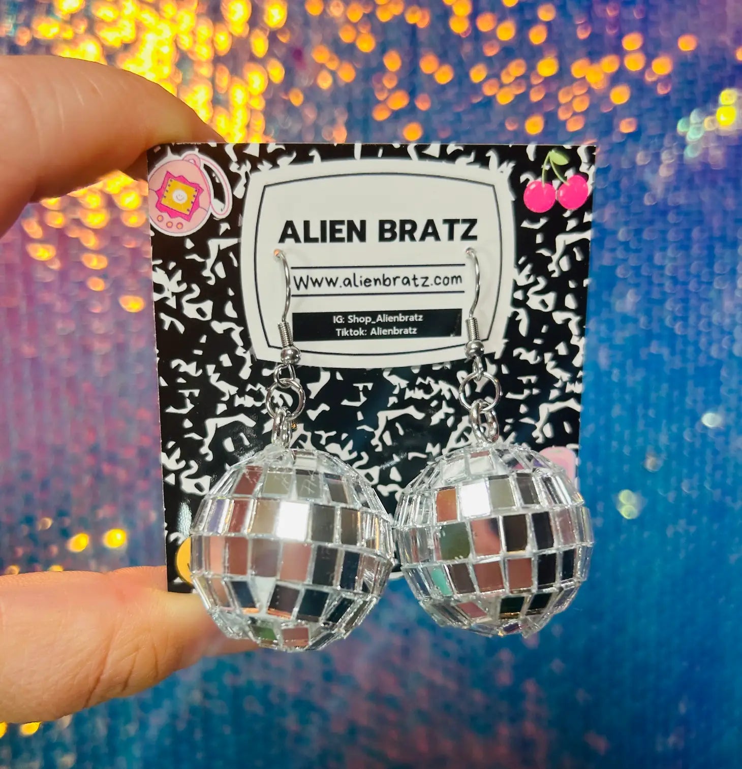 Disco Ball Earrings