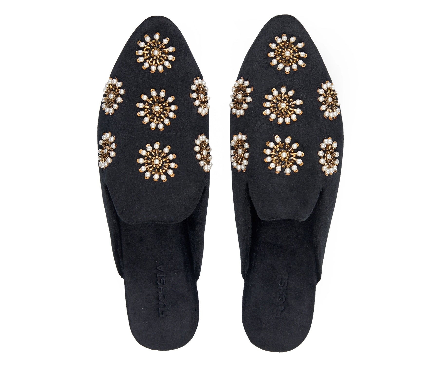 Pearl Galaxy Slides | Black